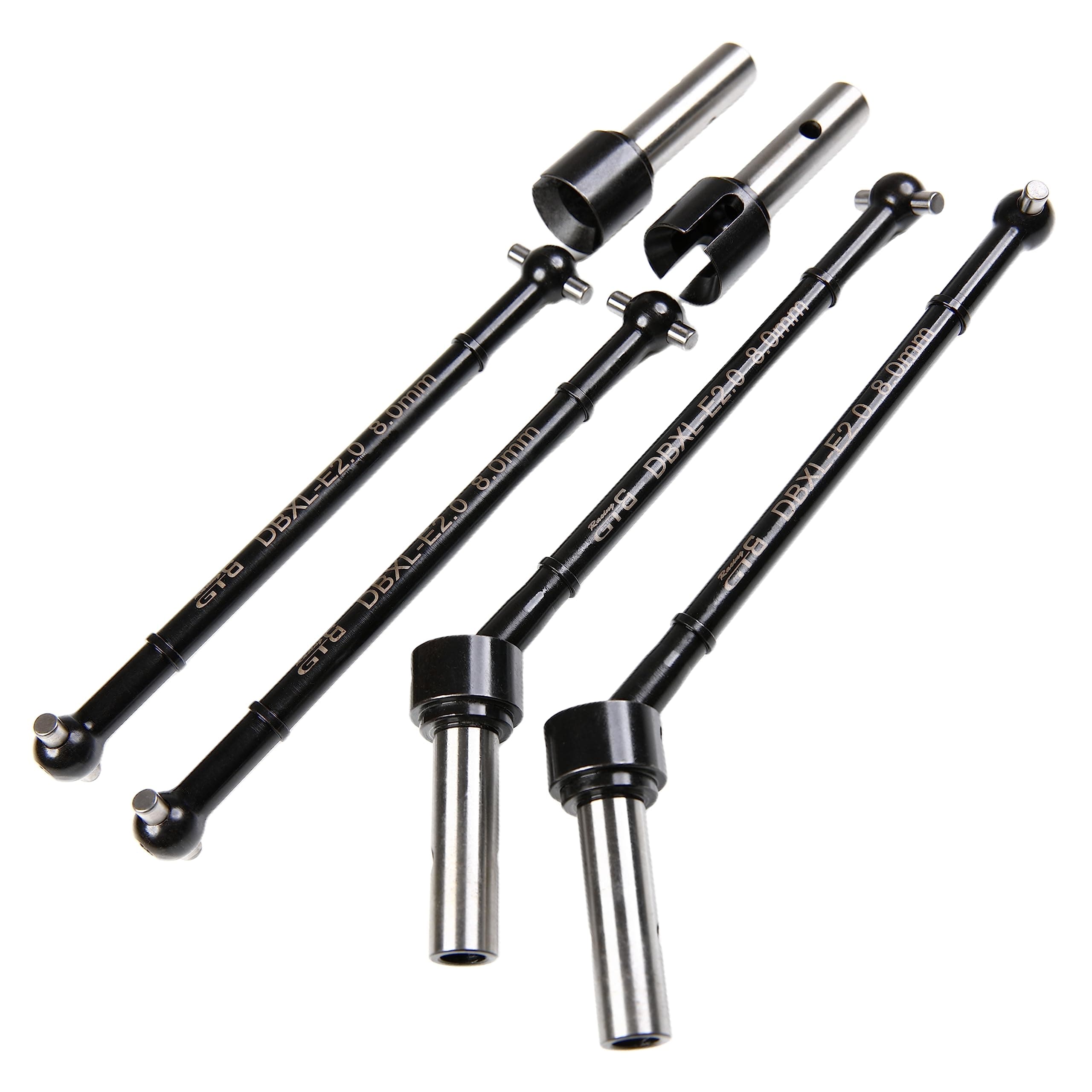 RC 1/5 Car LOSI DBXL-E 2.0 Front Rear Driveshaft Steel Dogbone Joint Set (Front+Rear)