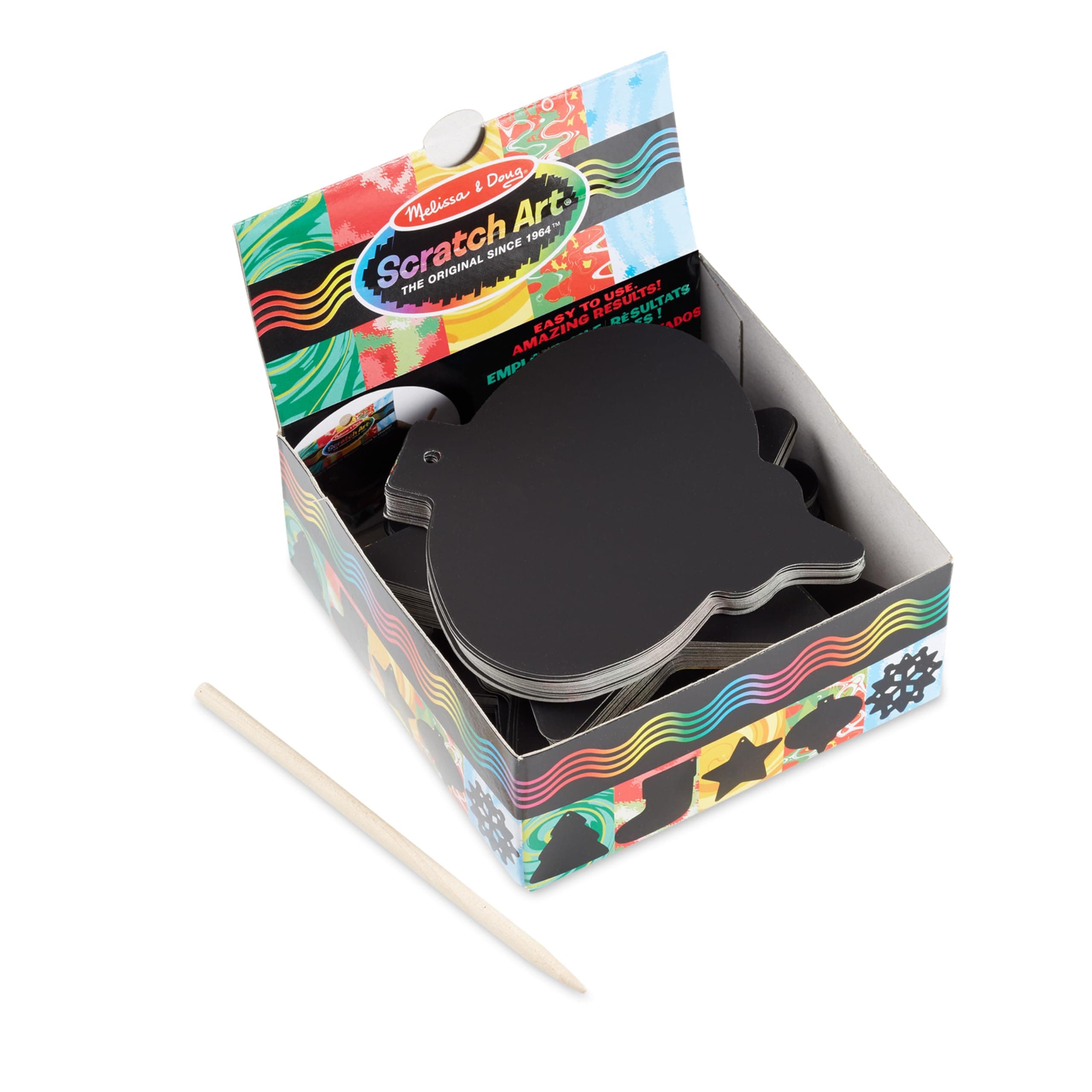 Christmas Tree Mini Notes | Christmas Tree Decorations | Christmas Gifts | Scratch Art | Arts & Crafts | 4+ | Gift for Boy or Girl