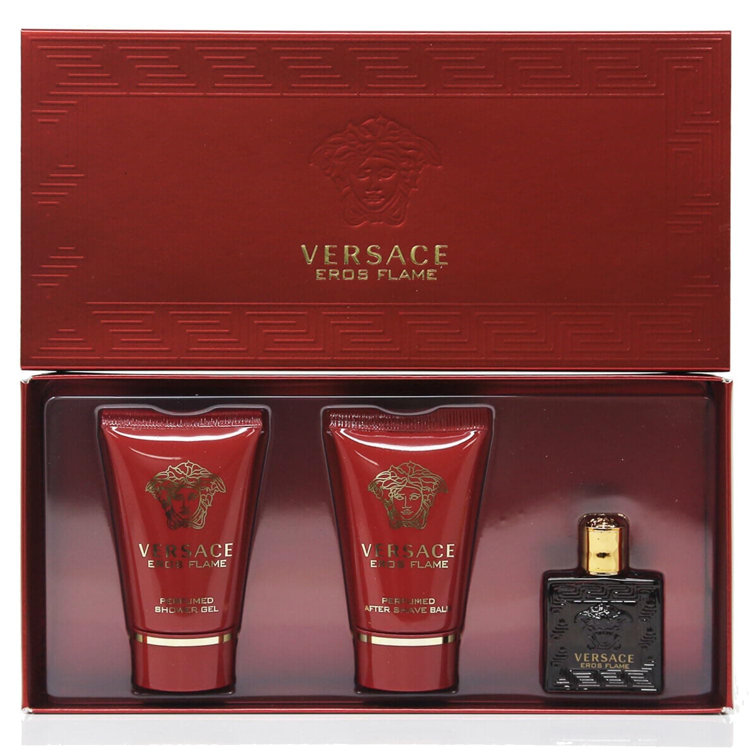 Eros Flame by Versace for Men (3 Set)