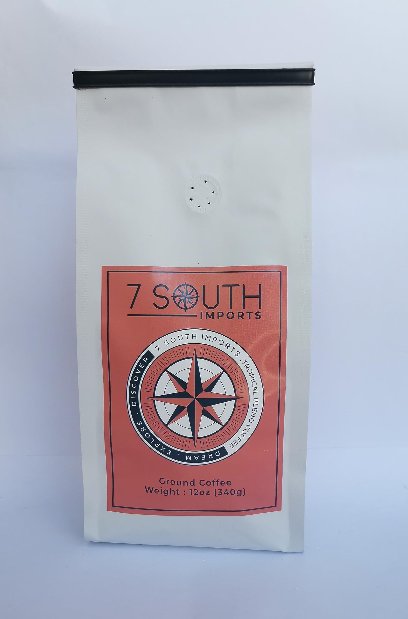 Unique Tropical Blend Coffee from Bali, Distinctly Strong, Deep, Rich Bold Taste. All Natural, No Additives, 12 Oz Package, Ground Coffee, Medium Roast