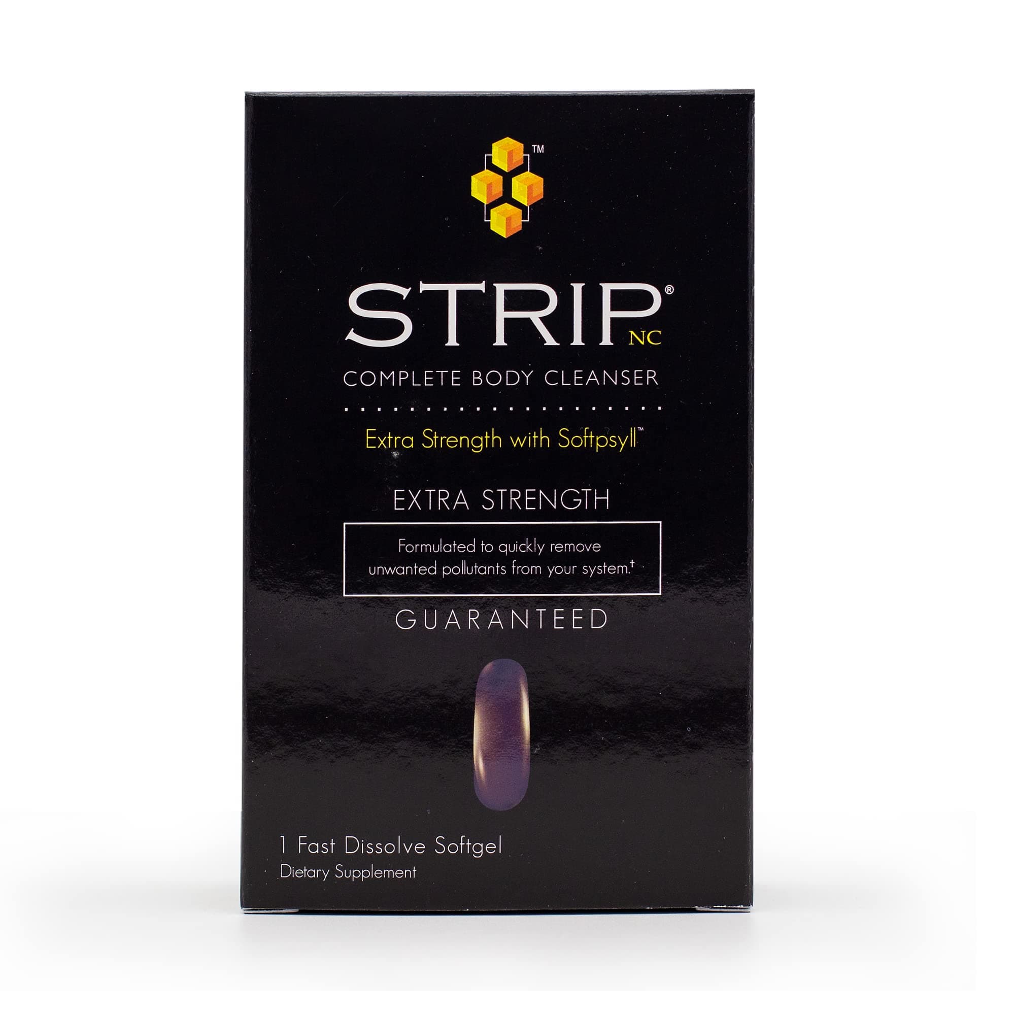 Strip NC Complete Body Cleanser- Extra Strength with Softpsyll- 1 Fast Dissolve Softgel