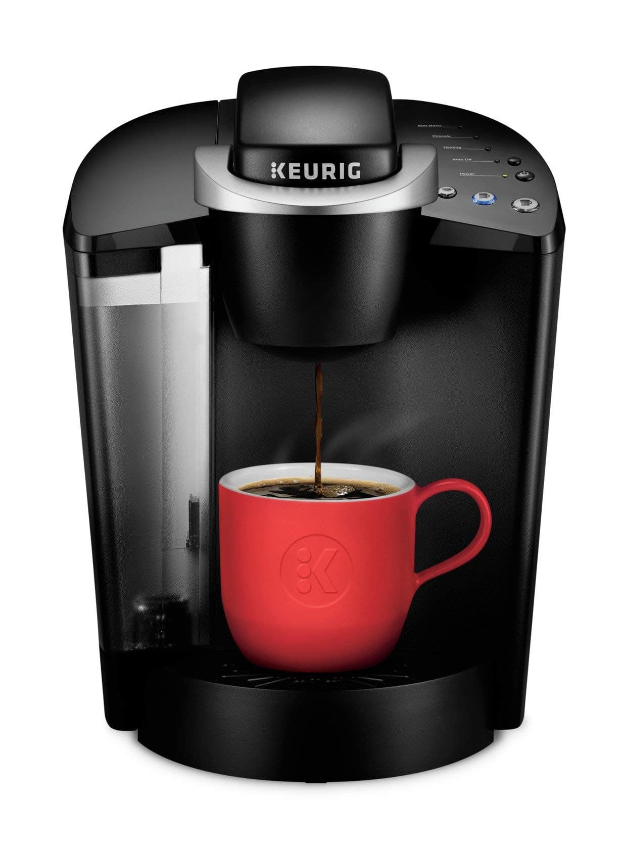 Keurig K55/K-Classic Coffee Maker, K-Cup Pod, Single Serve, Programmable, Black (Renewed)