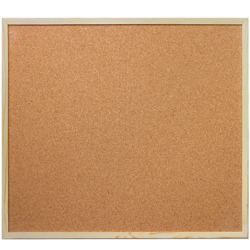 Emako pinboard, cork, 90 x 100 cm