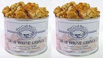 Blue Crab Bay "Crab House Crunch" - 9 Oz. Tins (Pack of 2)