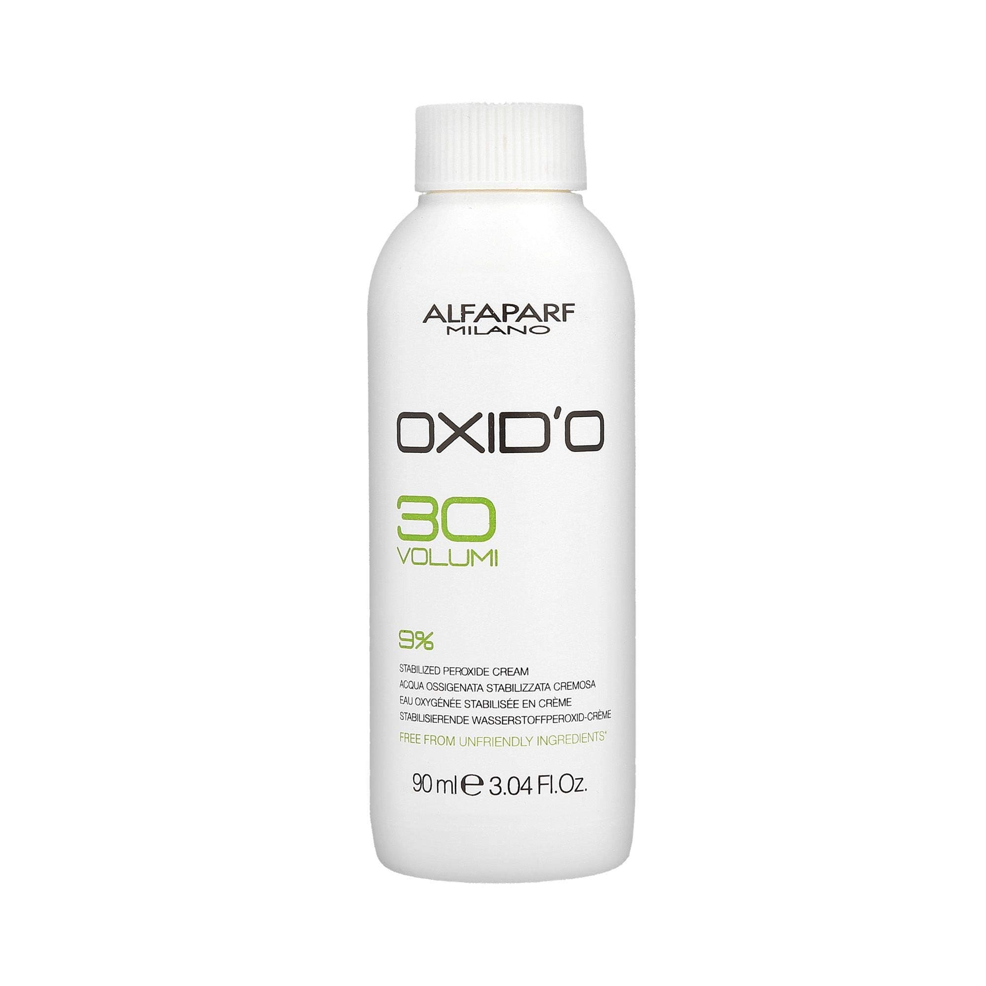 OXID'O Stabilized Peroxide Cream 30 Volume 9% - 3.04 Fl.Oz. by Alfaparf Milano