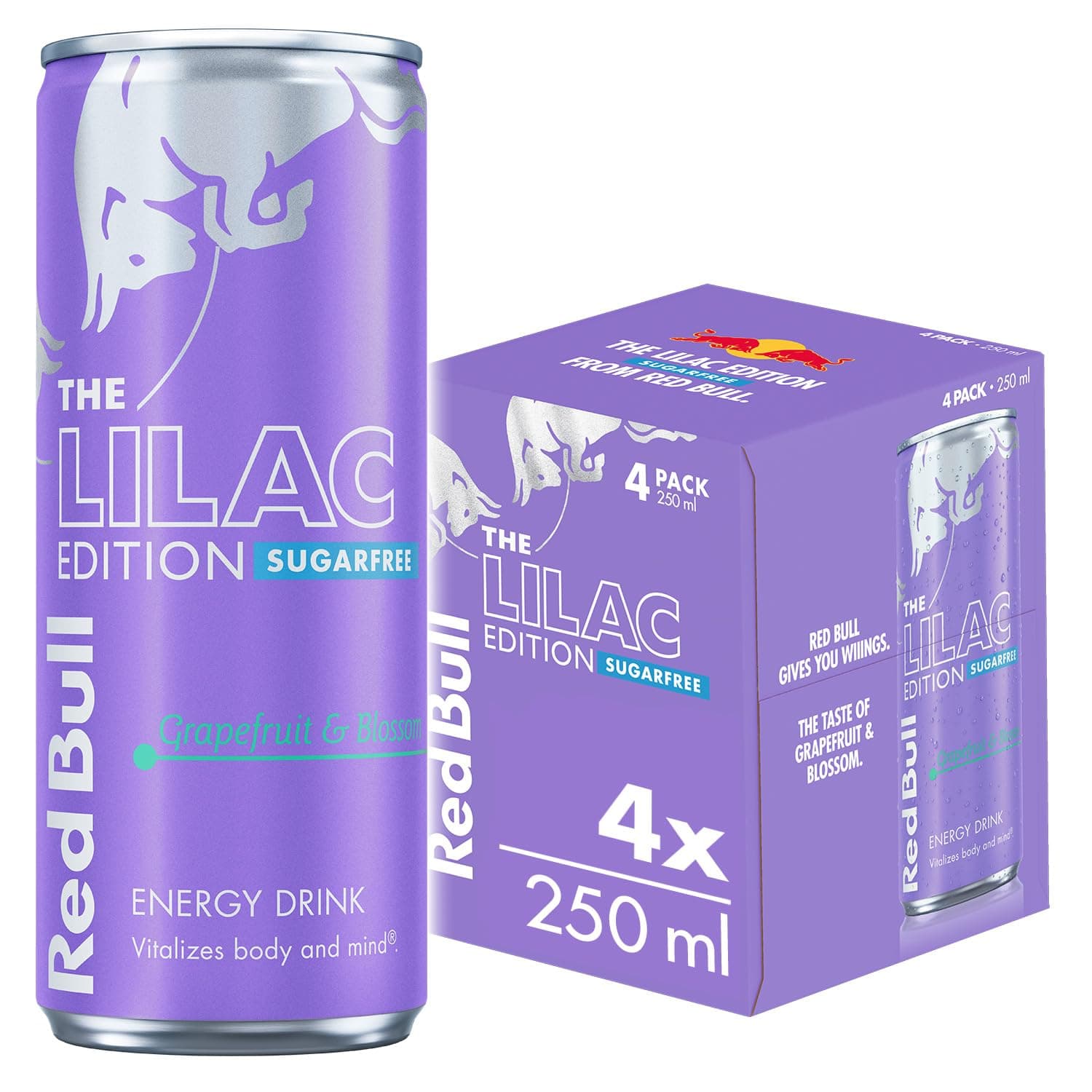 Lilac Edition Sugar Free 250ml x4