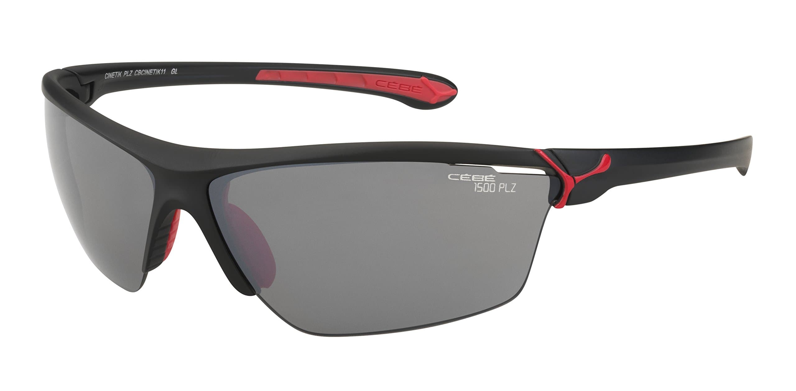 Cébé cbcinetik11 Sunglasses Matte Black/Red