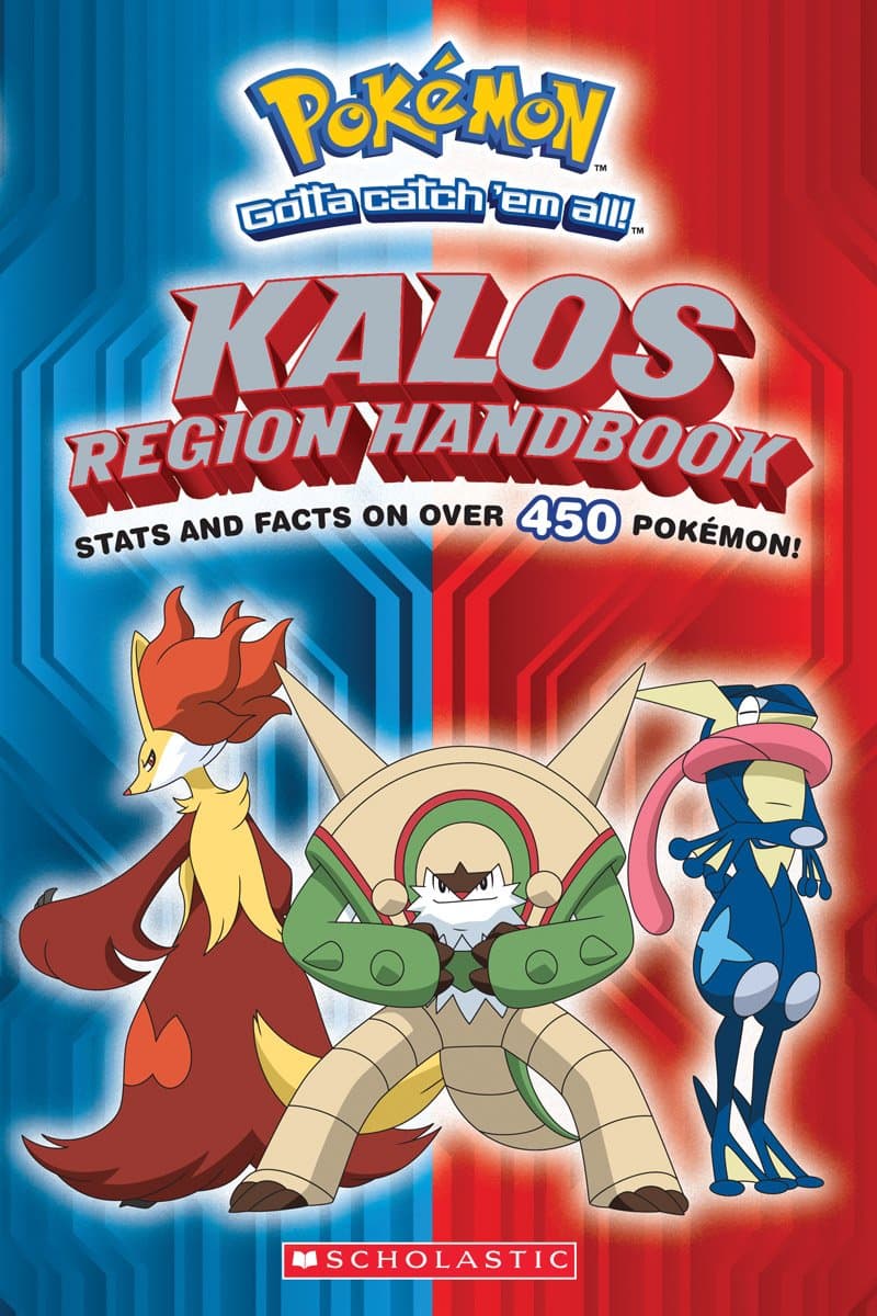 POKEMON KALOS REGION HANDBK