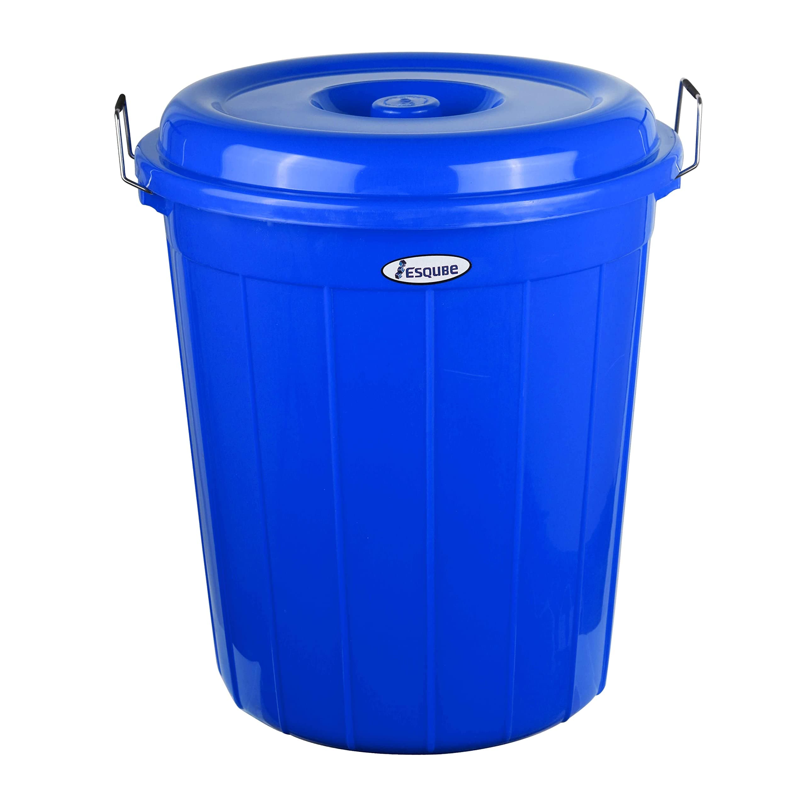 Drum Bucket With Lid 60L Blue