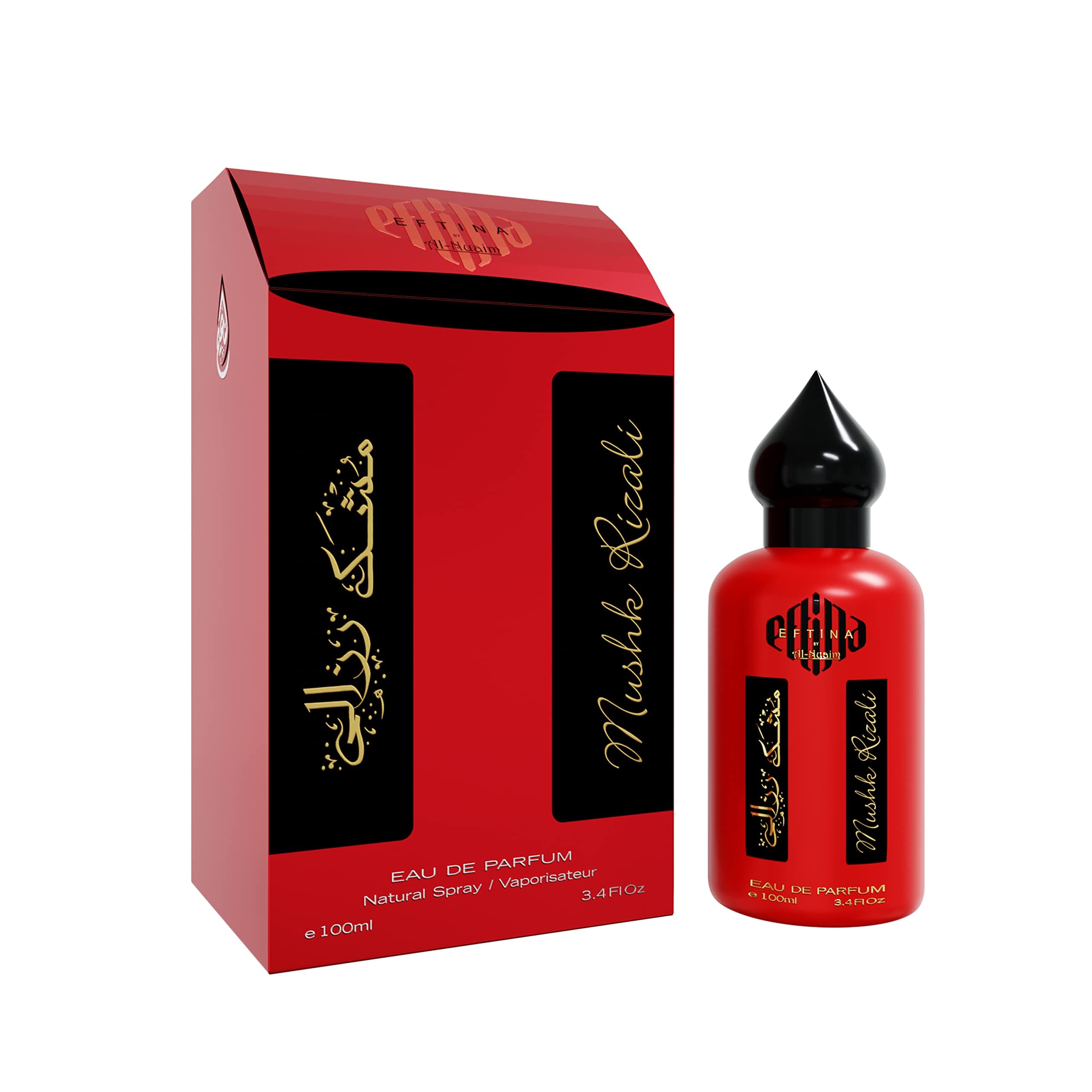 EFTINA by Al-Nuaim Mushk Rizali Eau De Parfum | EDP Perfumes | Long Lasting Perfumes | Luxury Perfumes For Men & Women | 100 ml