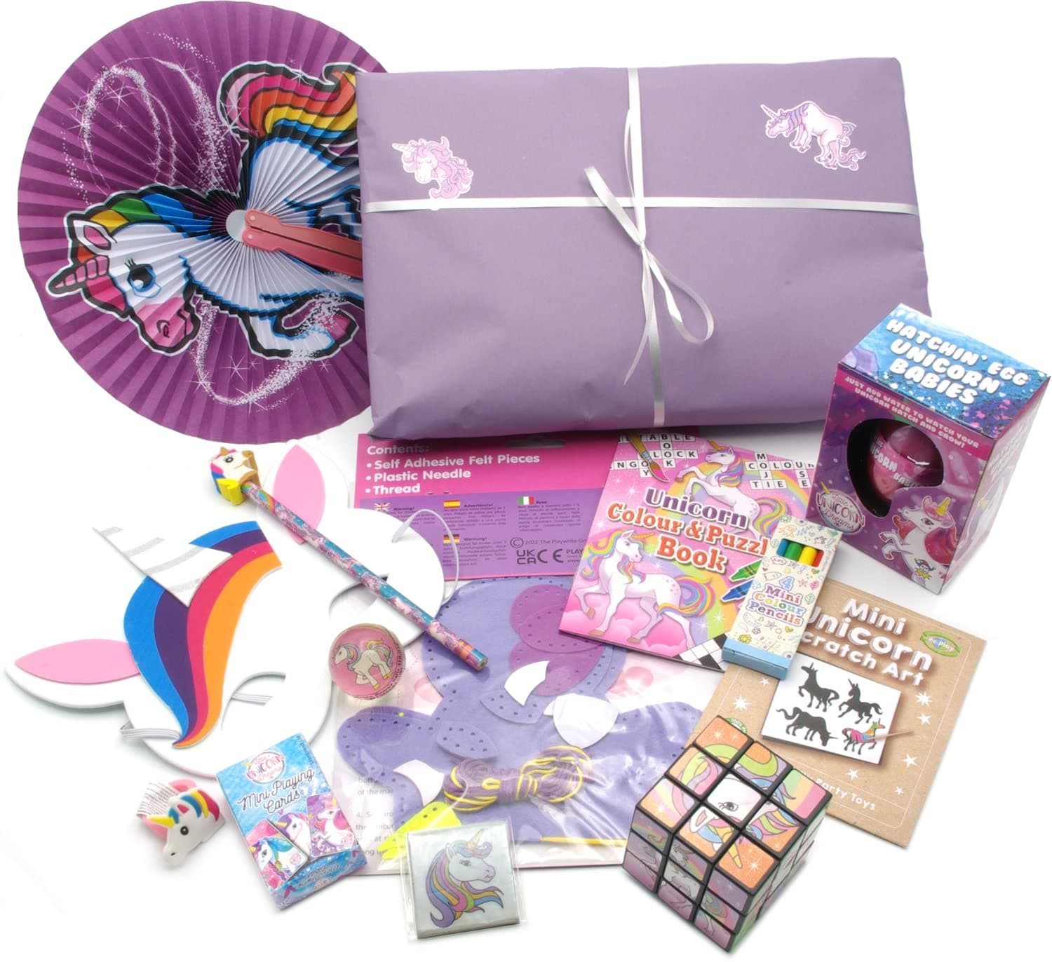 Brimtoy Handmade Unicorn Pass The Parcel - 12 Layer