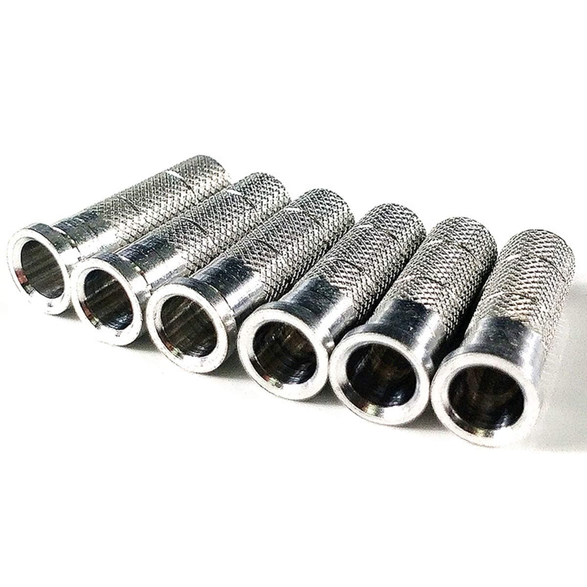 Zhan Yi Arrow Aluminum Inserts 24/50/100 Pack 0.244-.246''/6.2mm for Standard Arrows Compound Recurve Bow 24 pack