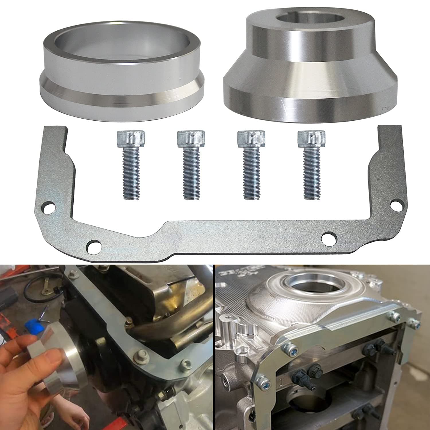 RJSPHH for GM LS Front Rear Cover Oil Pan Alignment Tool 4.8 5.3 5.7 6.0 6.2 LS1/2 LSA LQ4