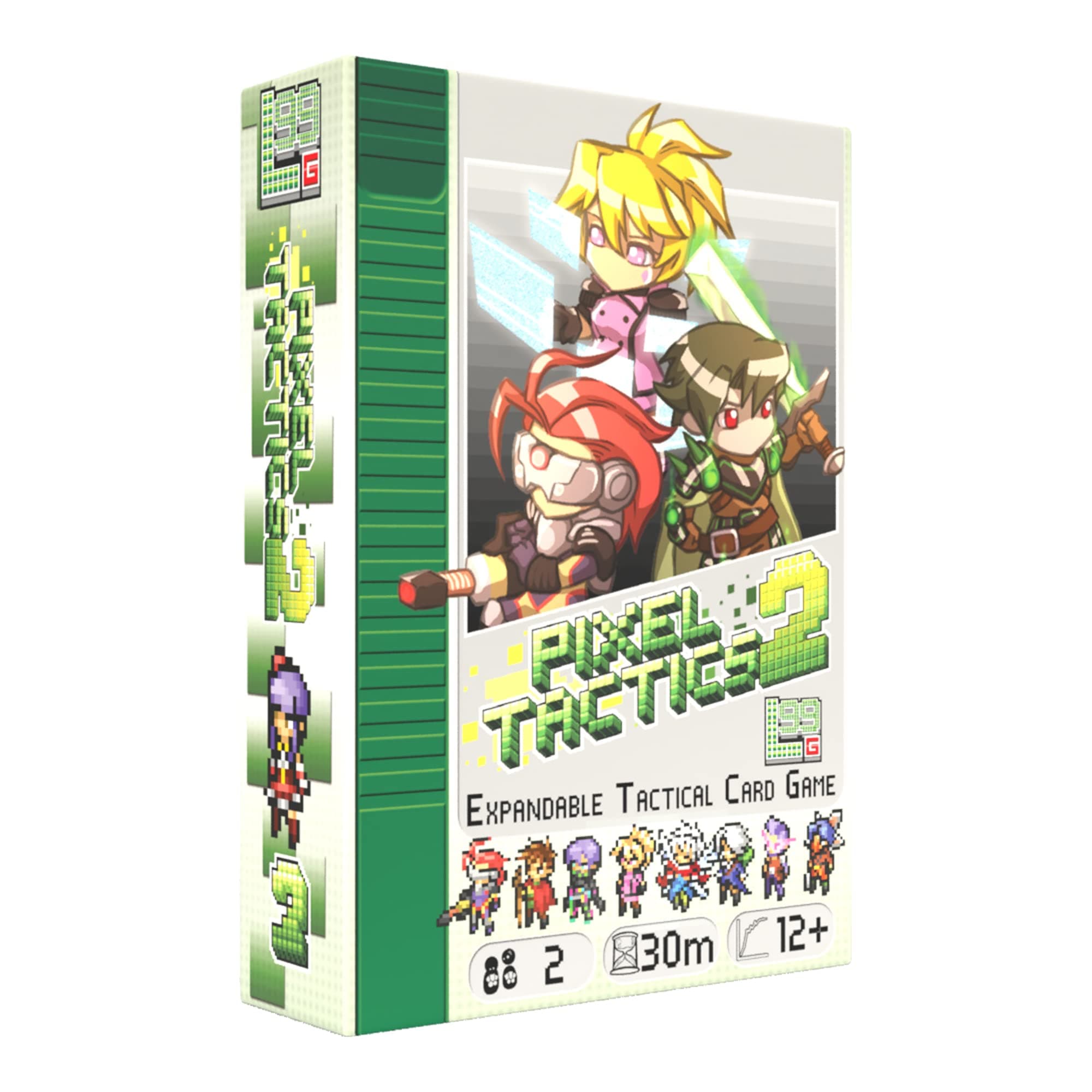 Pixel Tactics 2 Expandable Tactical Card Game | Head to Head Fighting Game | Strategy Game for Adults and Teens | Ages 12+ | 2 Players | Average Playtime 30-45 Minutes | Made