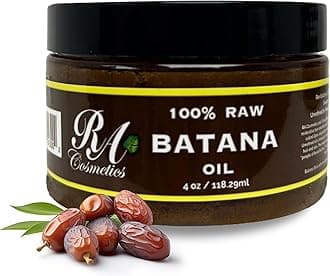 RA Cosmetics Natural Unrefined Batana Oil for Hair Growth & Repair | Nourishing Moisturizer for Damaged Hair - Strengthening Conditioner from Honduras, 4 oz