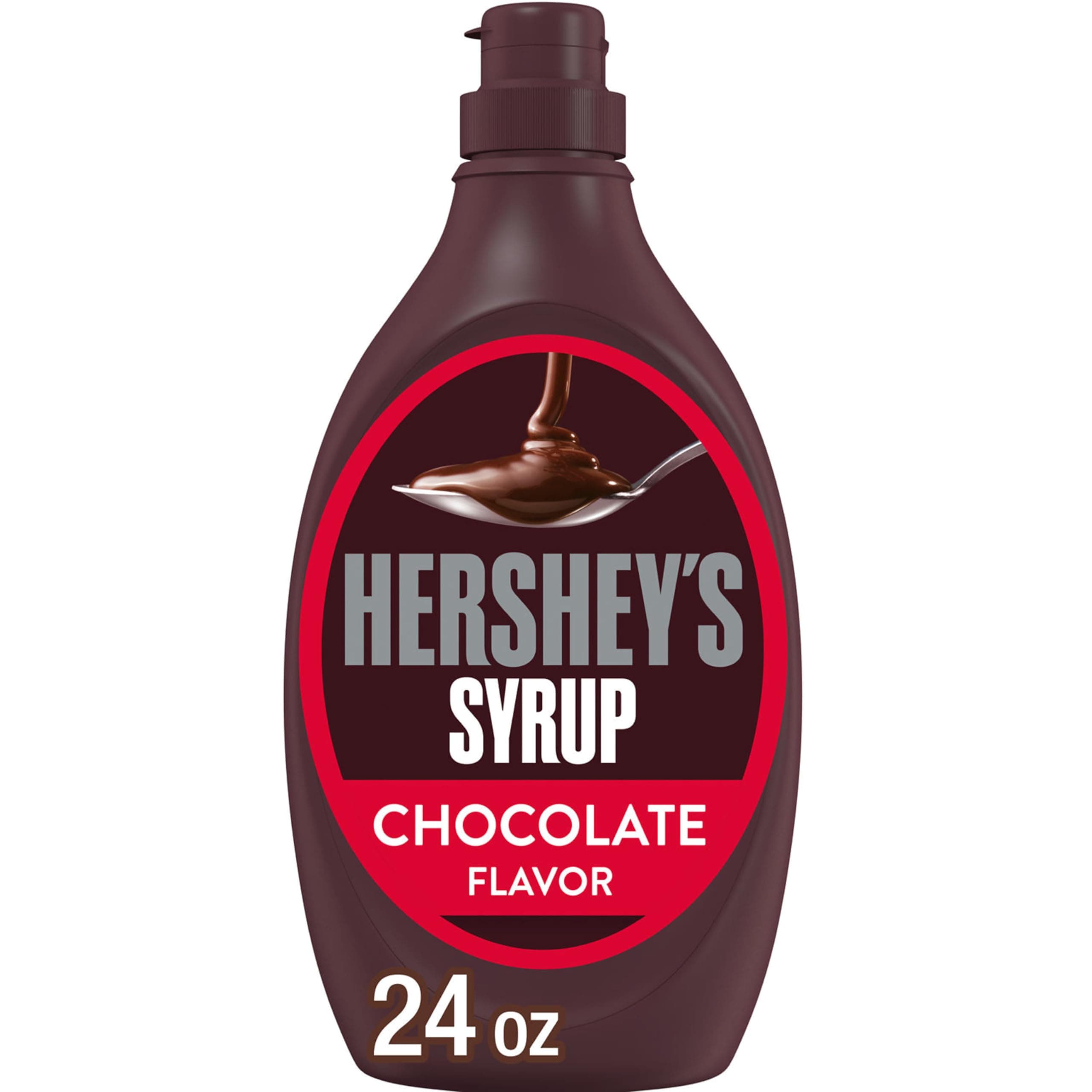 Chocolate Syrup Bottle, 24 oz