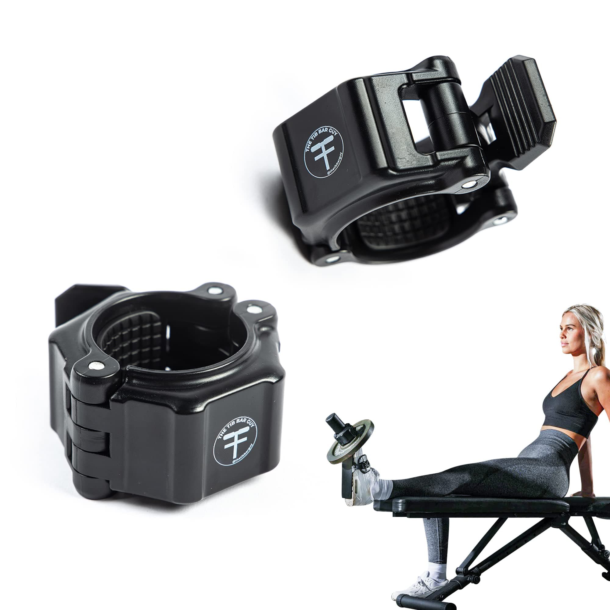 The Tib Bar Guy Weightlifting Clamp