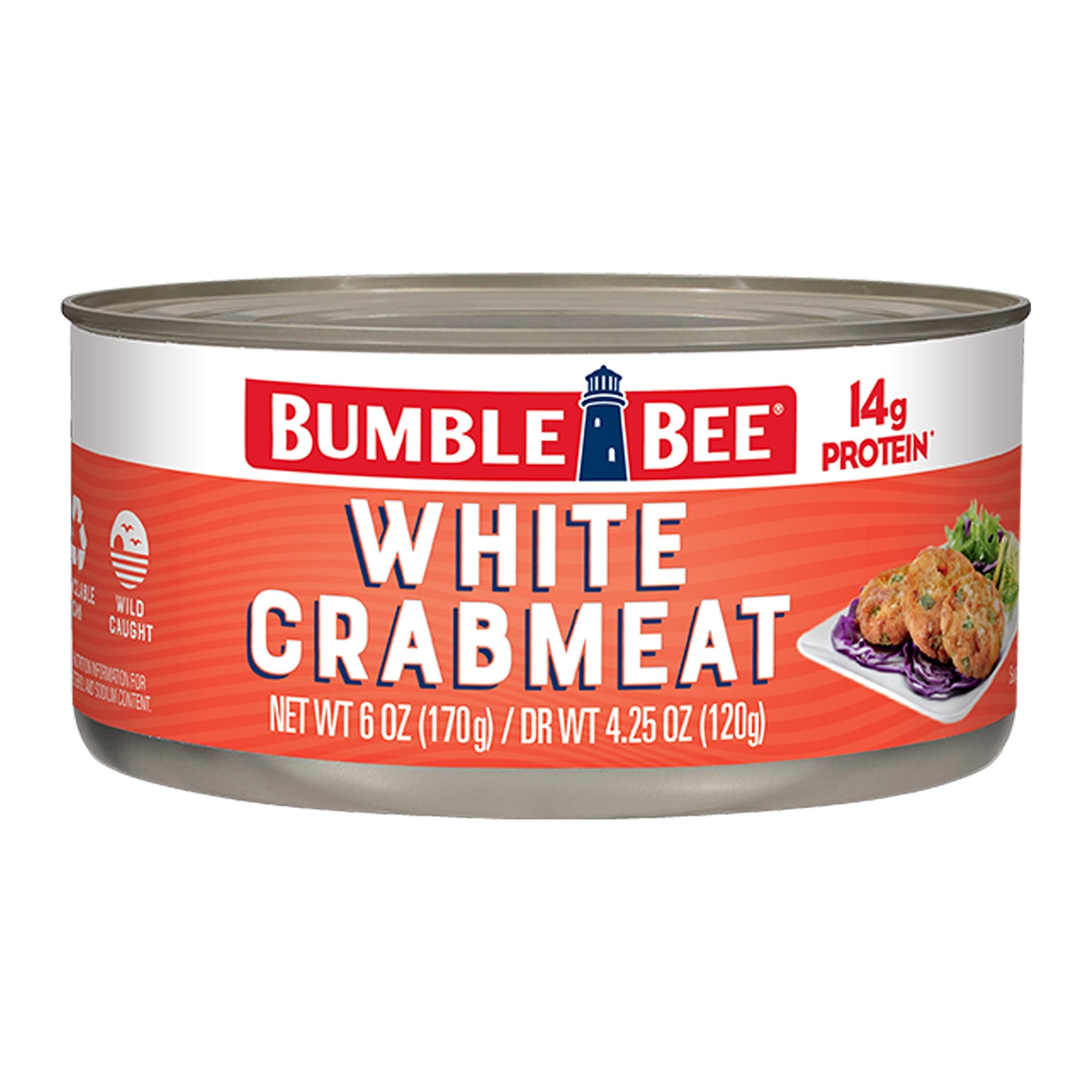Bumble Bee Crab Meat White, 170g