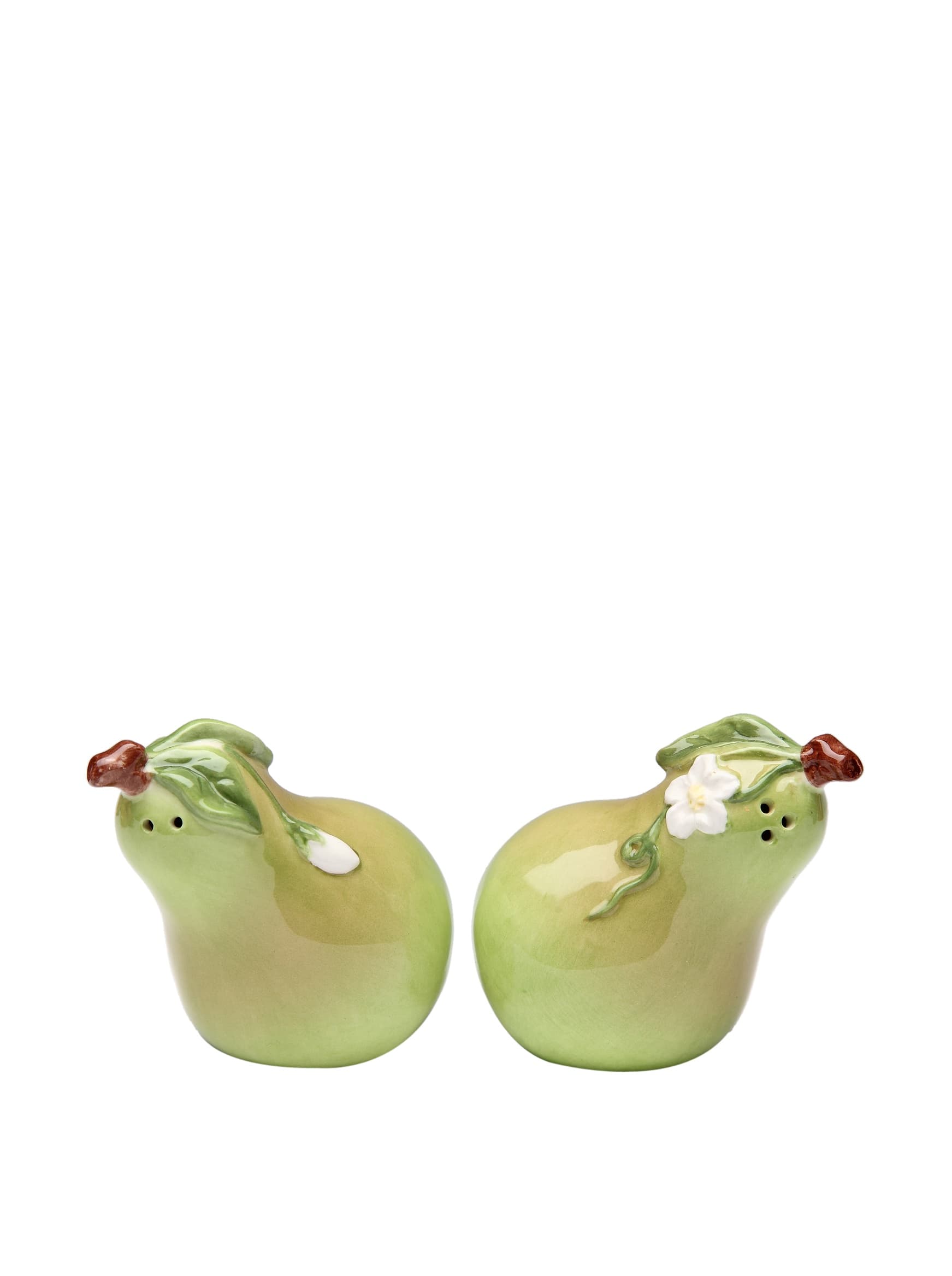 Ceramic Pear Salt & Pepper Shaker Set