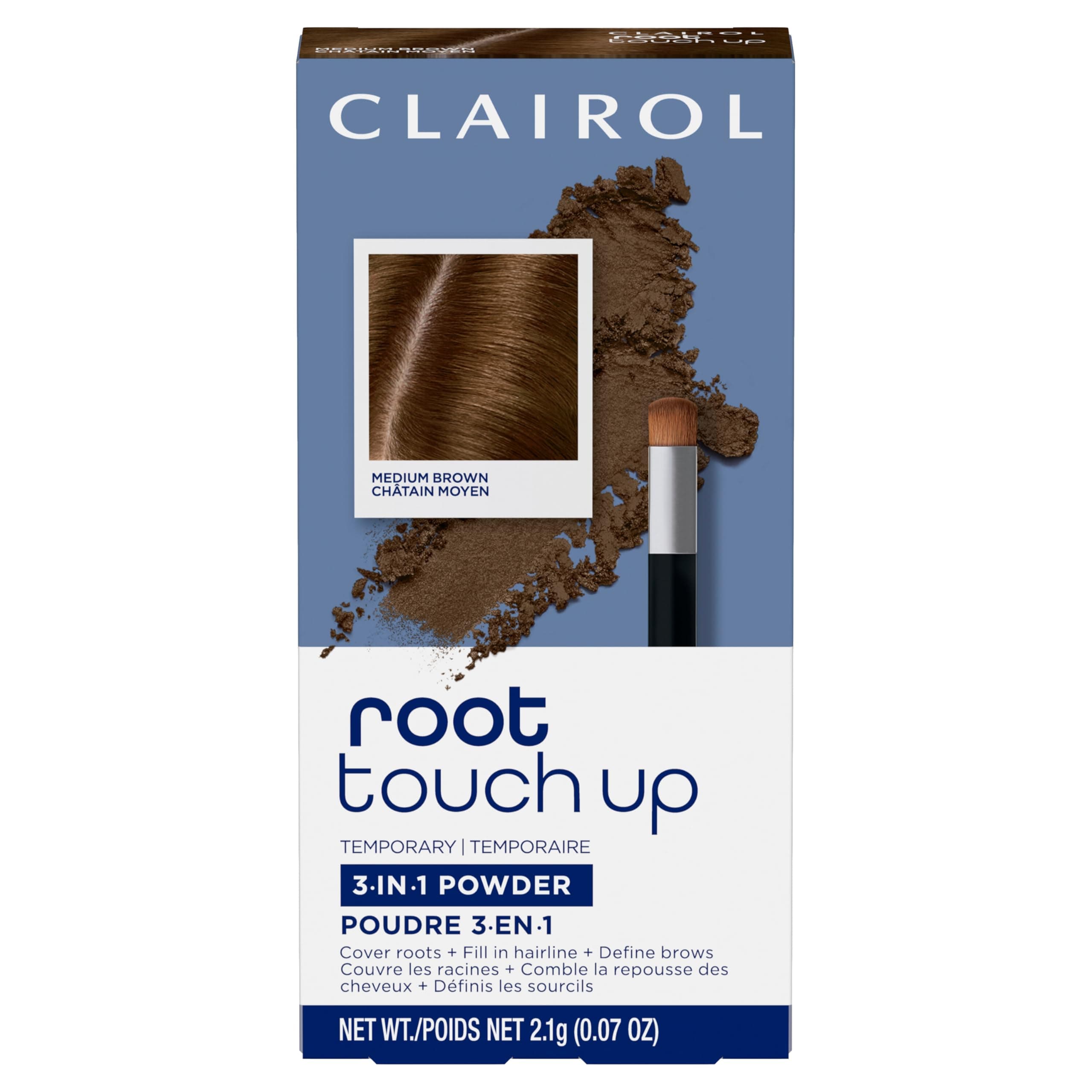 Temporary Root Touch-Up Concealing Powder, 2.1 g (.07 oz)