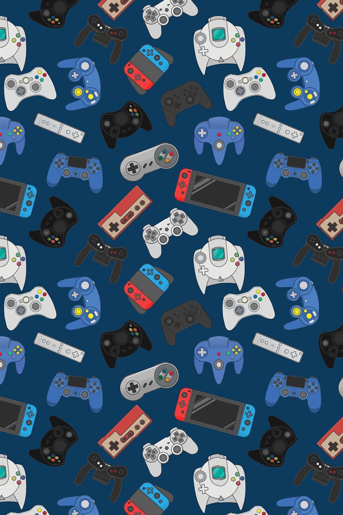 Fleece Blanket - Gaming Controller Design - Bed Throw Super Soft Blanket - 100% Polyester - 100 x 150cm
