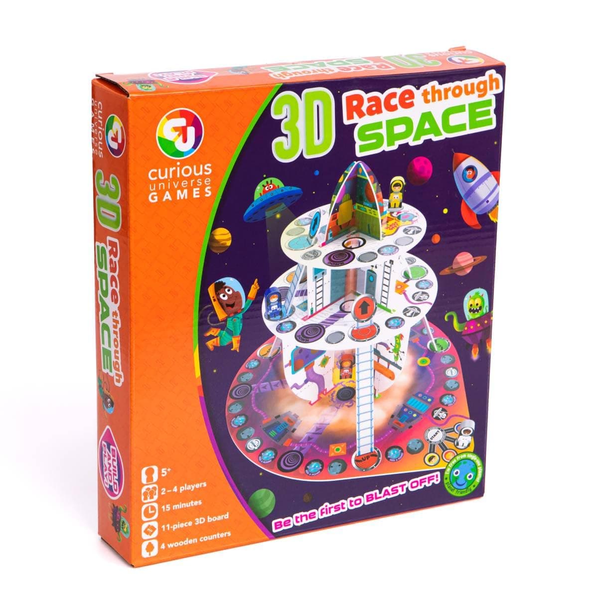 3D Race Through Space