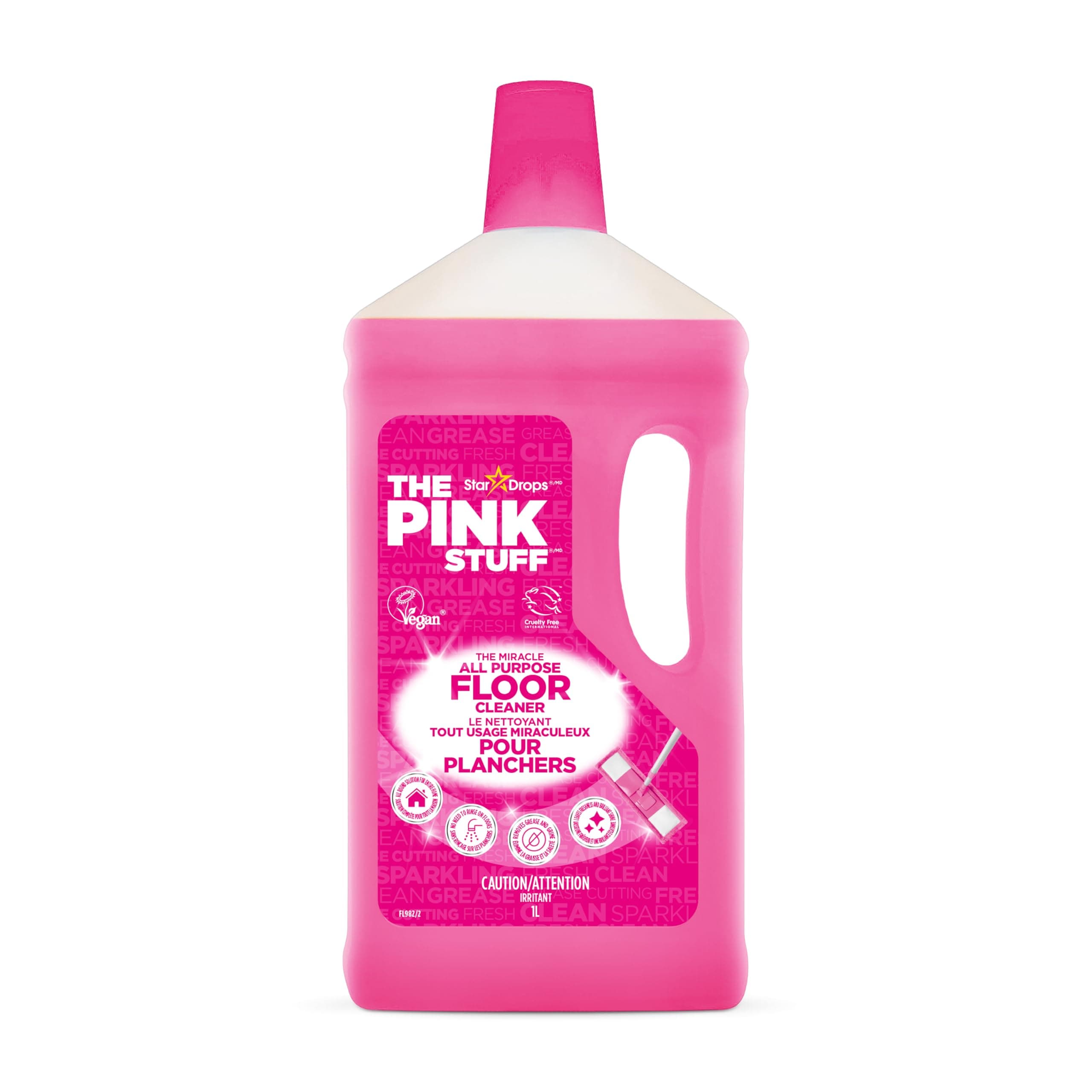 The Pink Stuff Miracle All Purpose Floor Cleaner (1L)