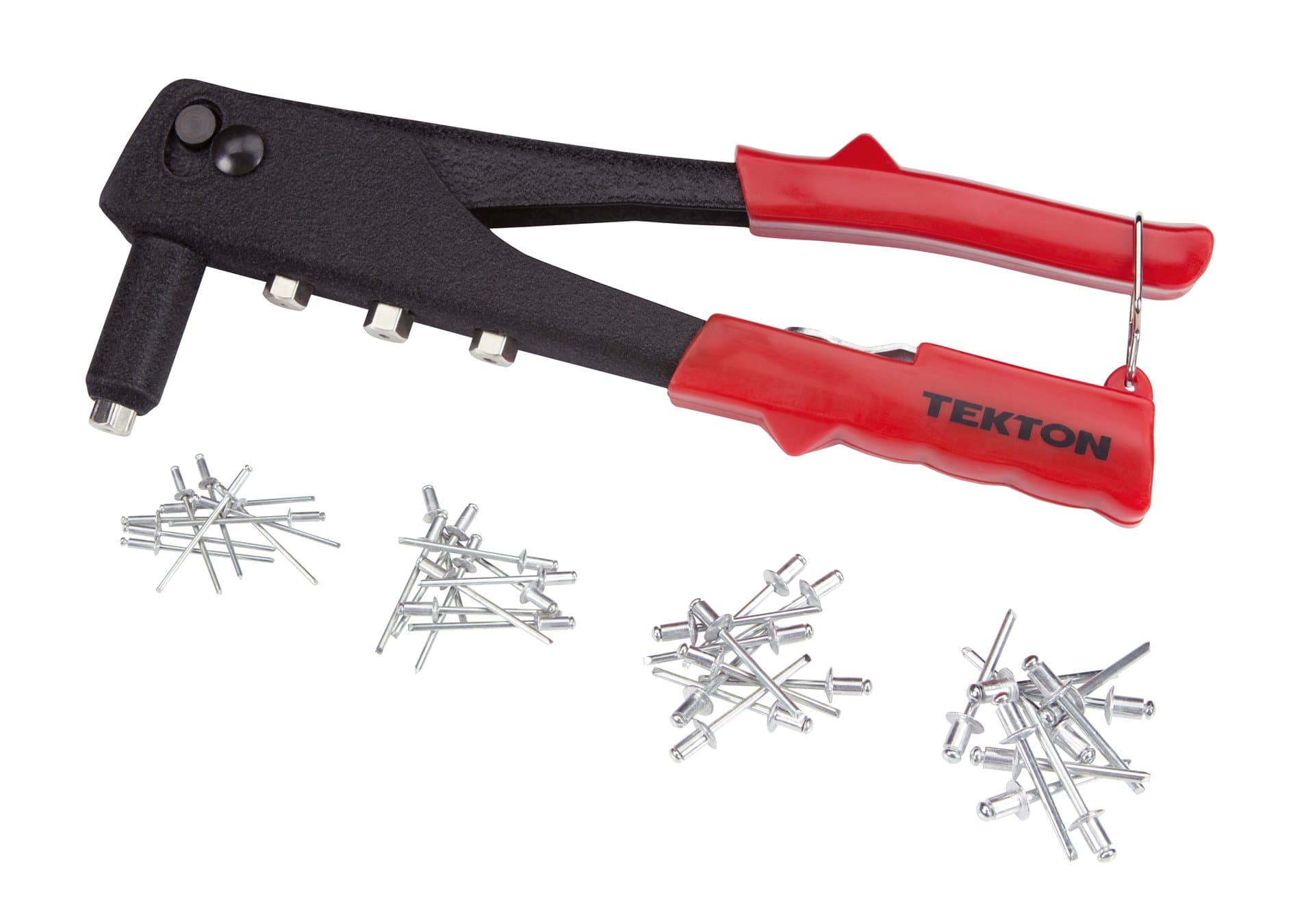 TEKTON 6555 Rivet Gun with 40-Piece Rivets
