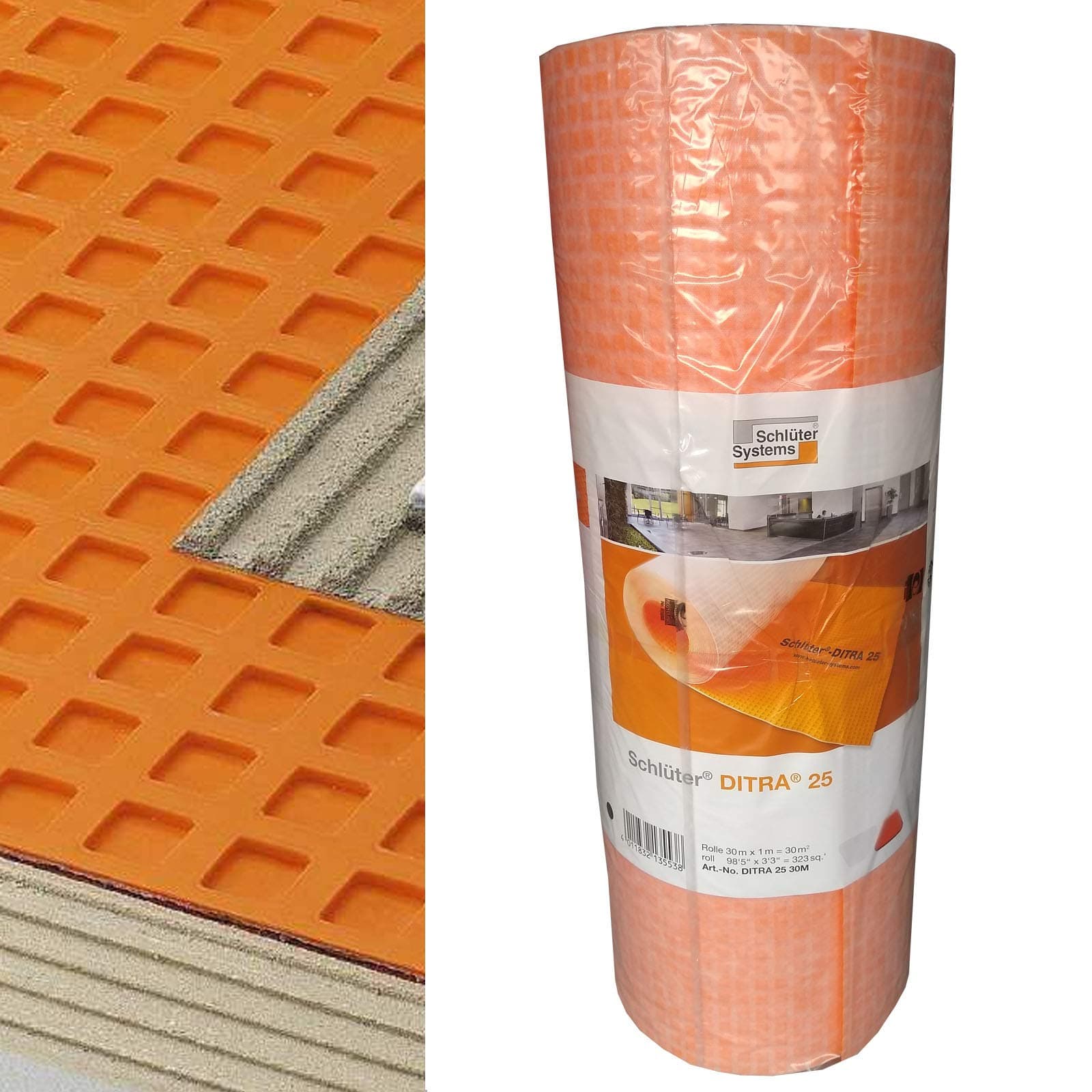 Schlüter DITRA 25 Decoupling Mat 1 M²