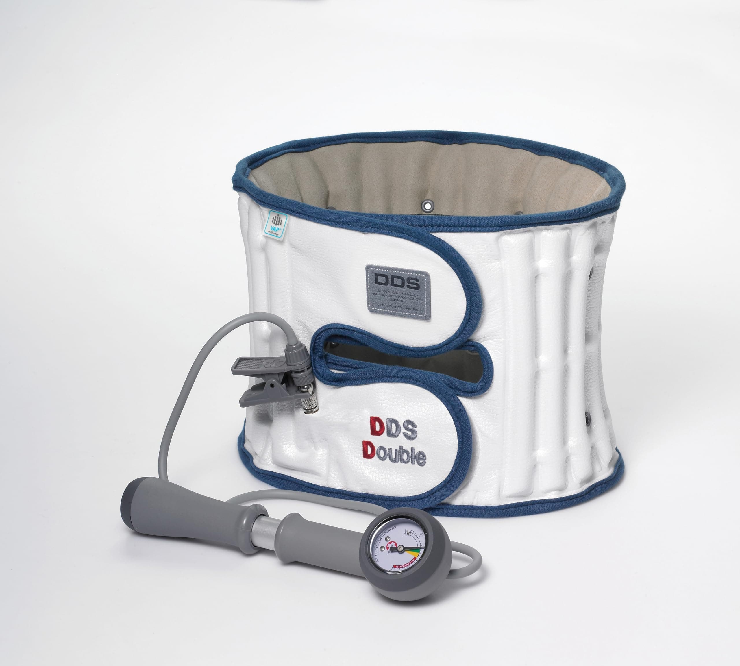 DDS Lumbar Decompression Belt Double Lite Pneumatic Air Back Brace Lower Waist Back Lifting Working Out Walking Gym Sciatica Herniated Disc Pinched Nerves Stenosis Traction XL (36"-38")