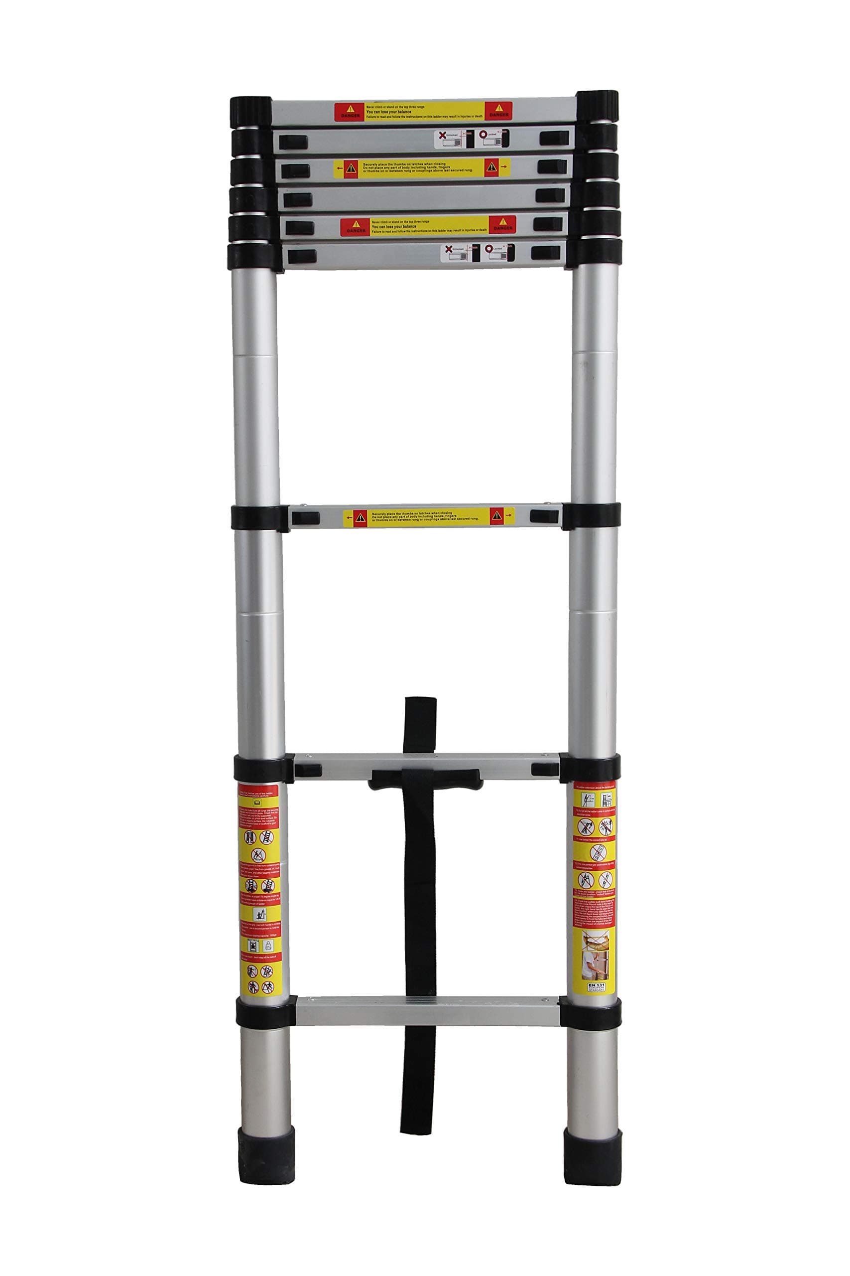 5M TELESCOPIC ALUMINIUM EXTENSION LADDER