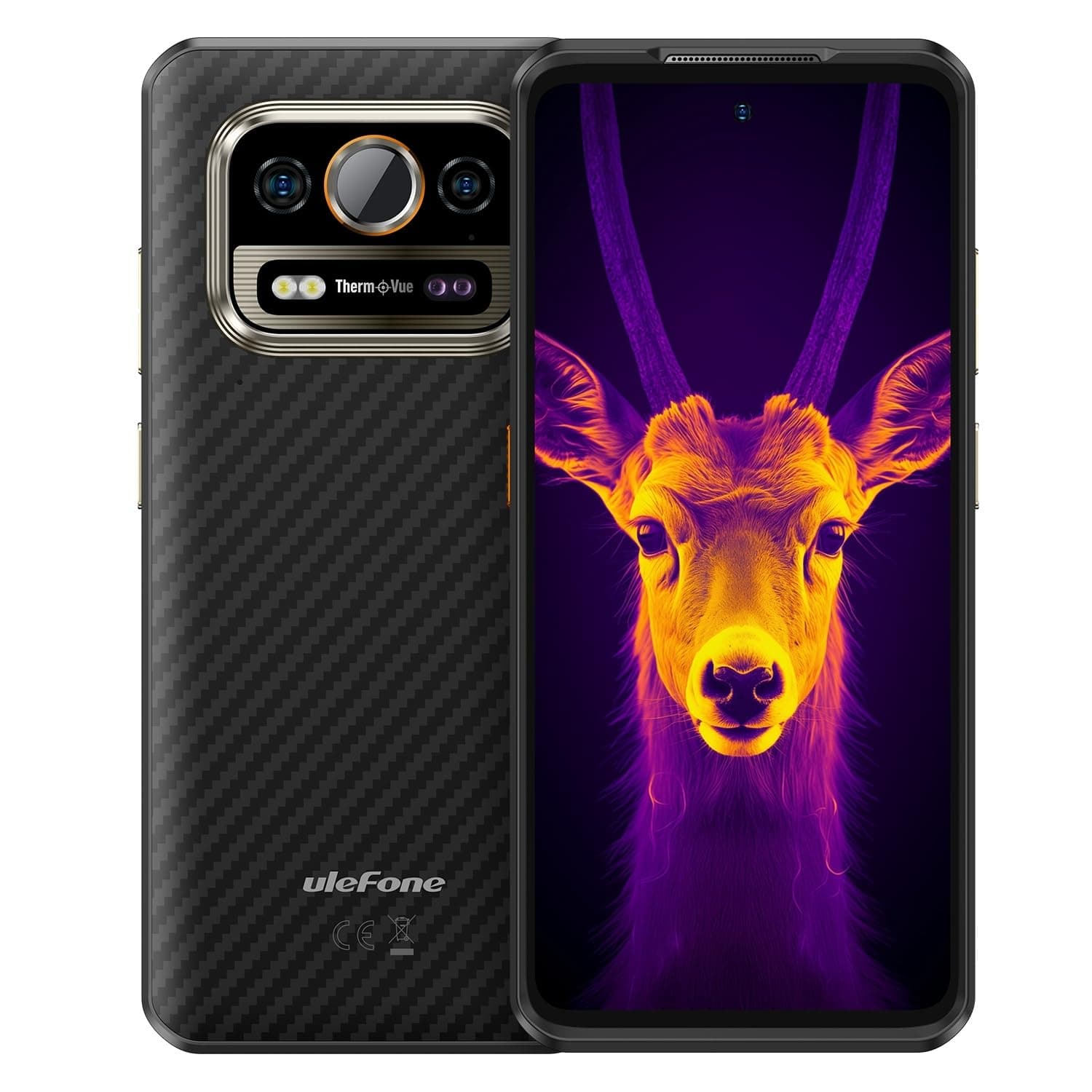 India Gadgets - Ulefone Armor 25T Pro 5G Rugged Android Mobile Phone: 6Gb + 256Gb: 50MP + 64MP Night Vision Camera + Thermal Camera: 6.78" FHD+ Display: IR Blaster: Large 6500mAh Battery