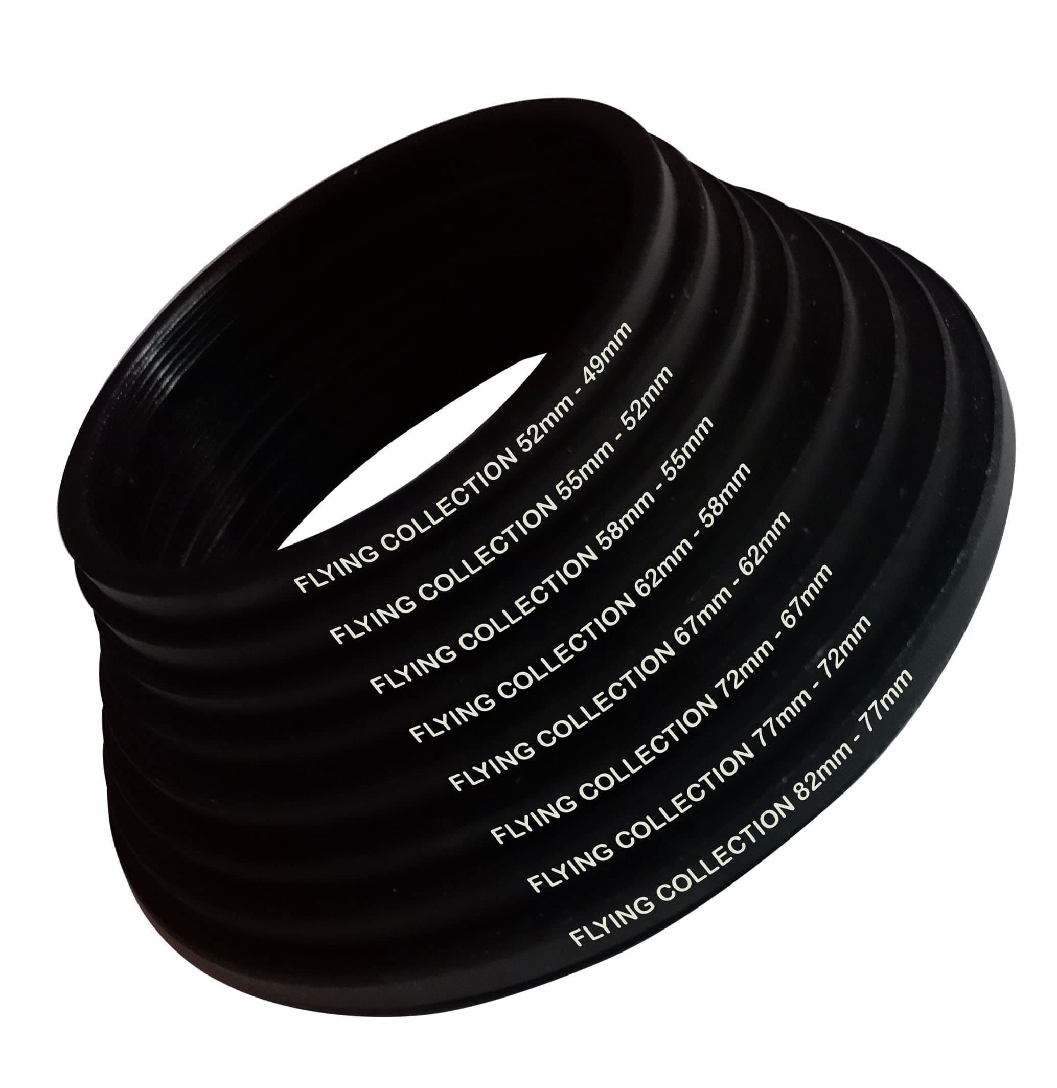 FLYING COLLECTION® 82mm-49mm Lens Filter Step Down CONVERTION Rings Set [82mm-49mm] Step Down Ring