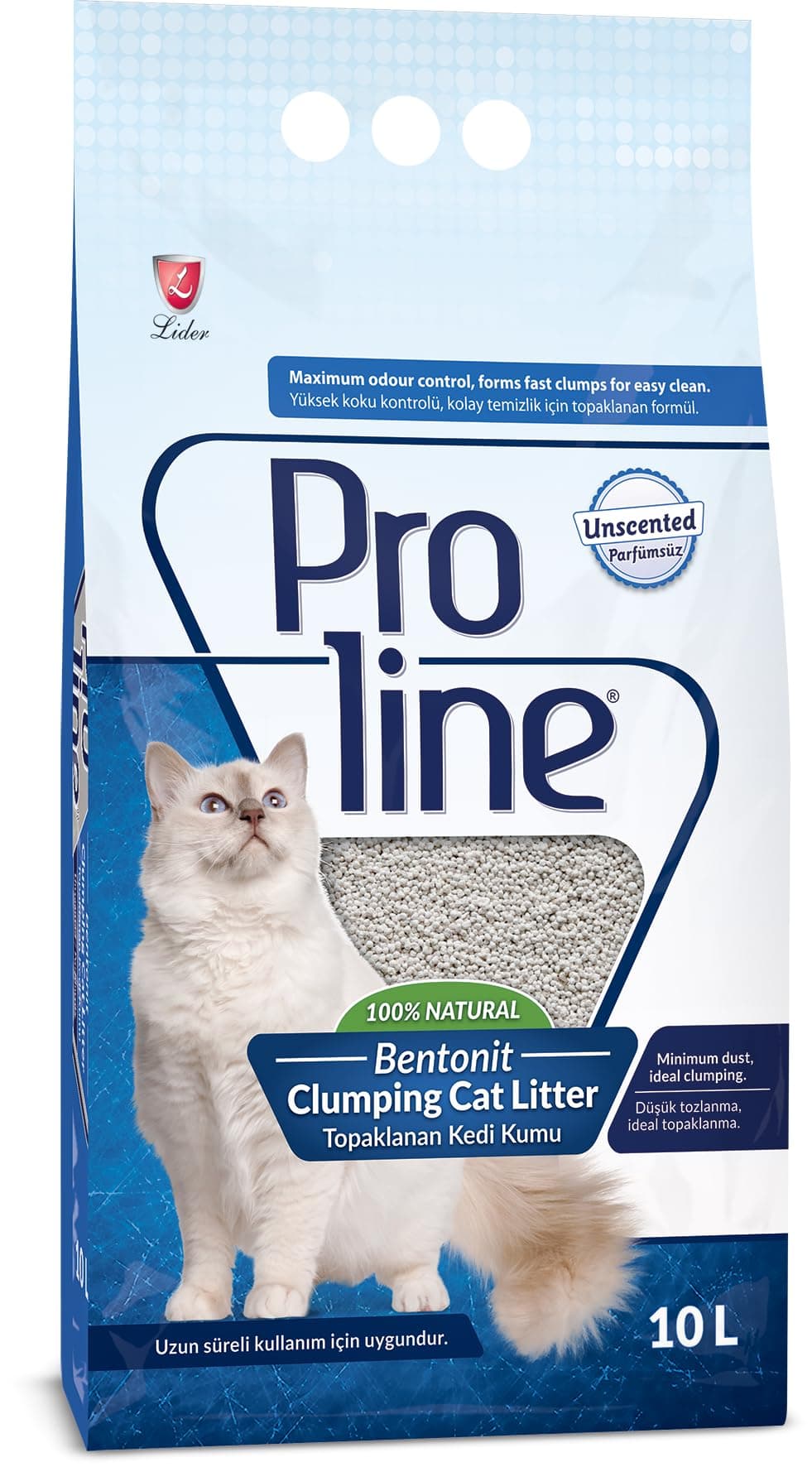 LIDER Bentonite Cat Litter 10L