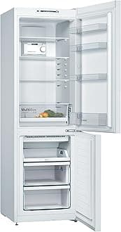 Bosch Home & Kitchen Appliances KGN36NWEAG Serie 2, Free-standing Fridge Freezer NoFrost PerfectFit