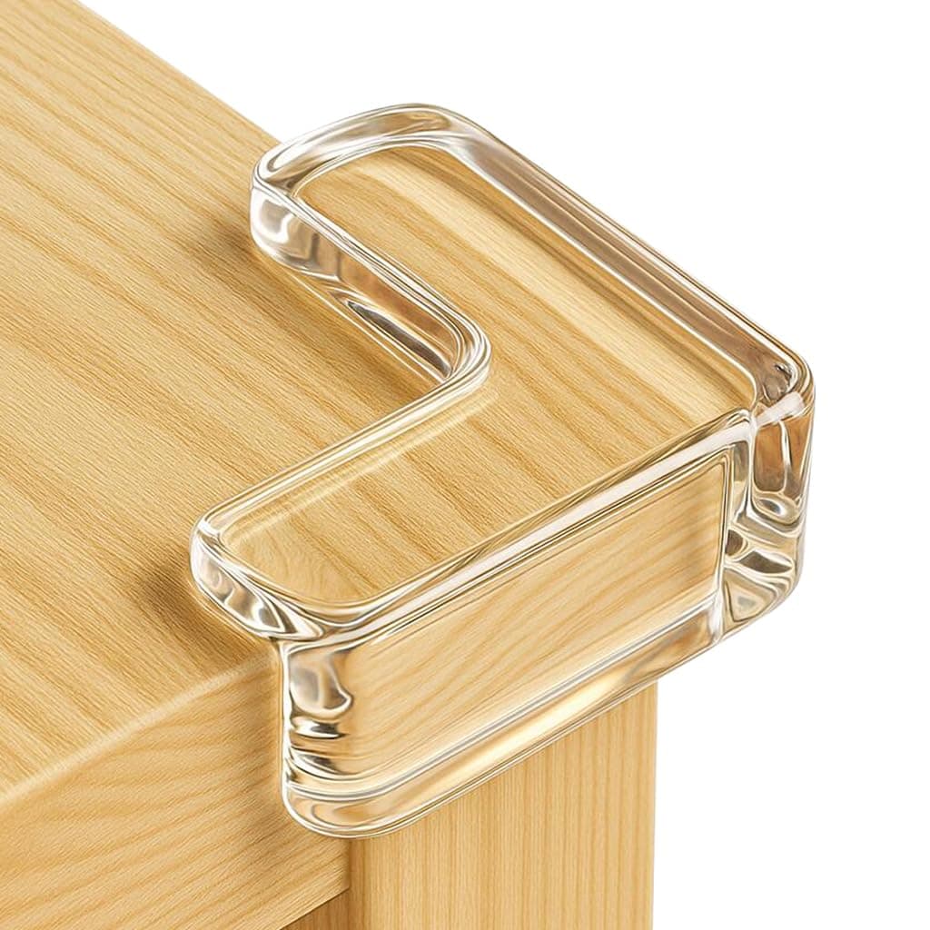 Gudui Clear Corner Protector, (14 Pack) Baby Proofing Corner Guards for Baby Safety, Keep Child Safe, Protectors for Tables Furniture Against Sharp Corners