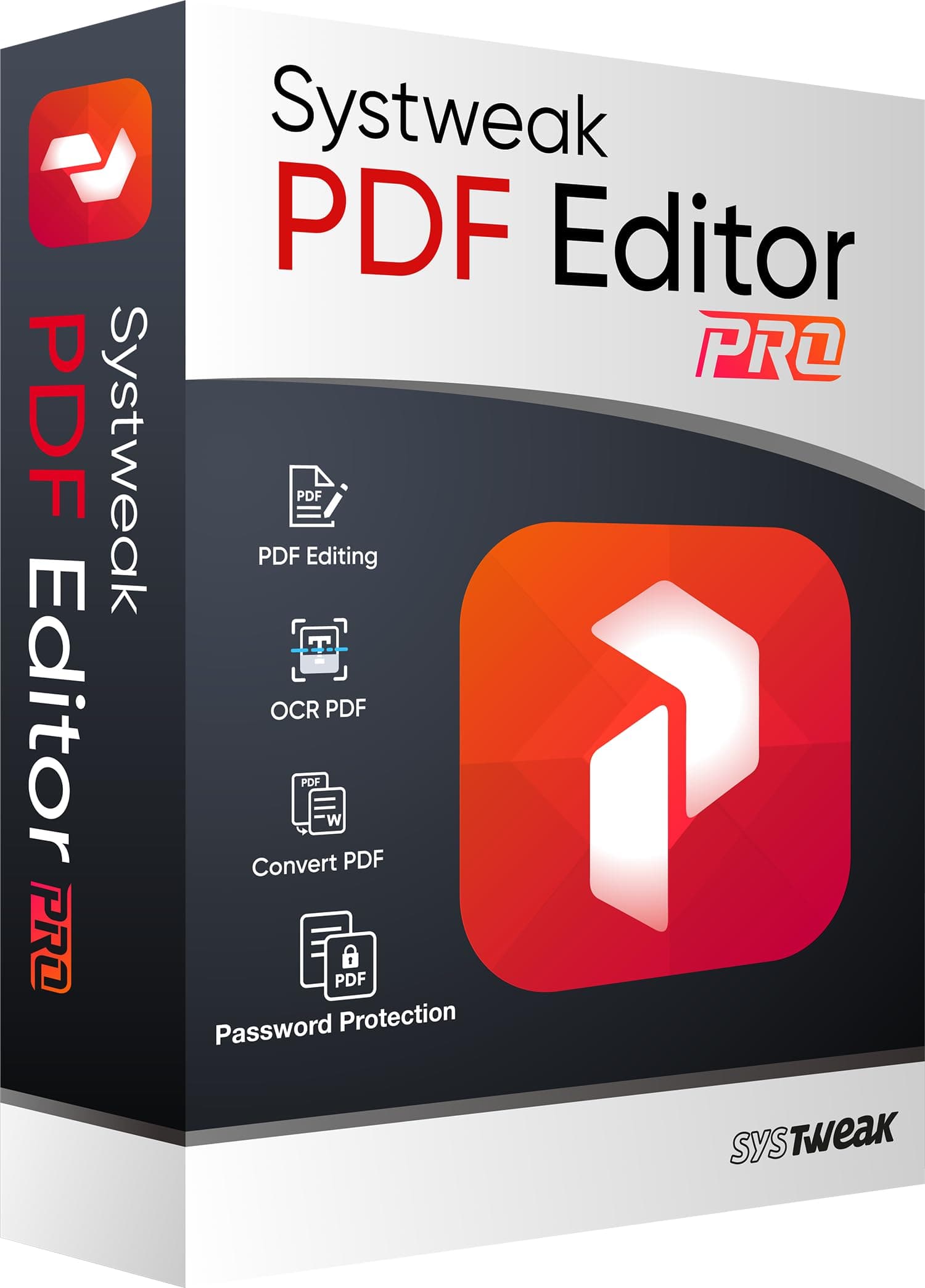 Systweak PDF Editor - Software for Windows - 1 PC, 1 Year | View, Create, Edit, Protect and Sign PDFs | Merge & Split (Via Email Delivery Only - in 2 hours, No- CD),