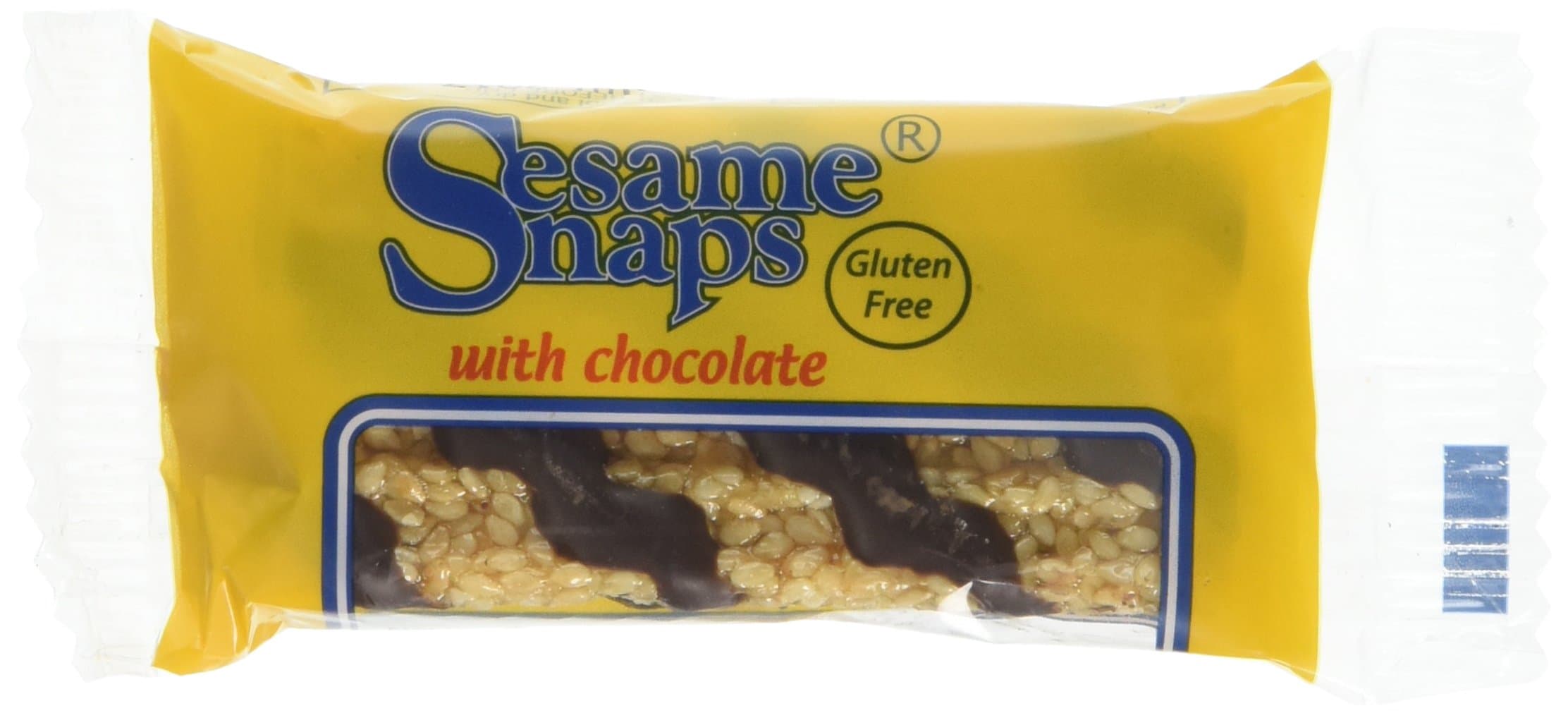 Sesame Snaps with Chocolate