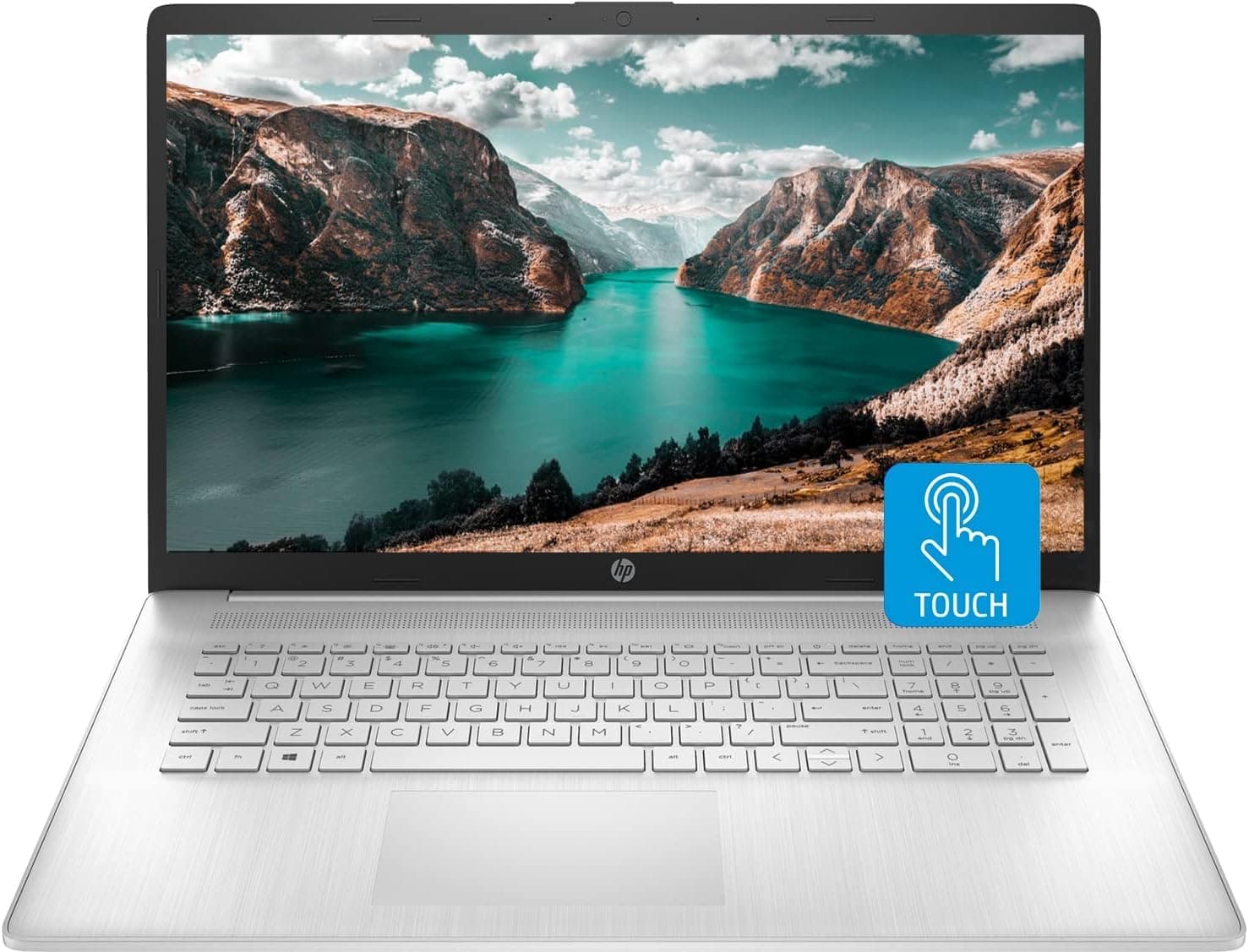 17 Laptop, 17.3" HD+ Touchscreen Display, 13th Gen Intel Core i7-1355U, 64GB RAM, 2TB SSD, Webcam, HDMI, SuperSpeed USB Ports, Wi-Fi 6, Windows 11 Home, Silver