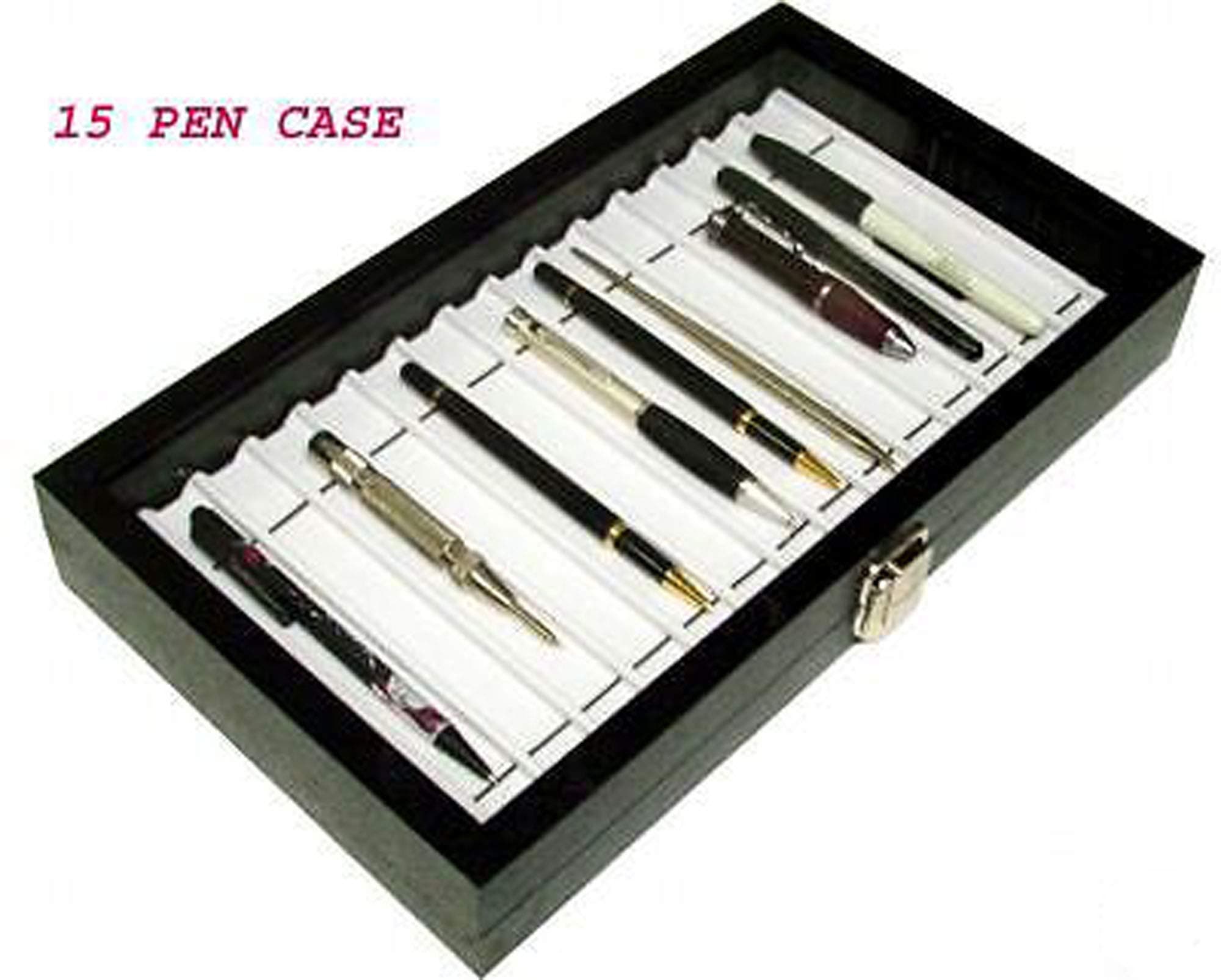 PEN CASE BOX ORGANIZER Display Antique PEN COLLECTION