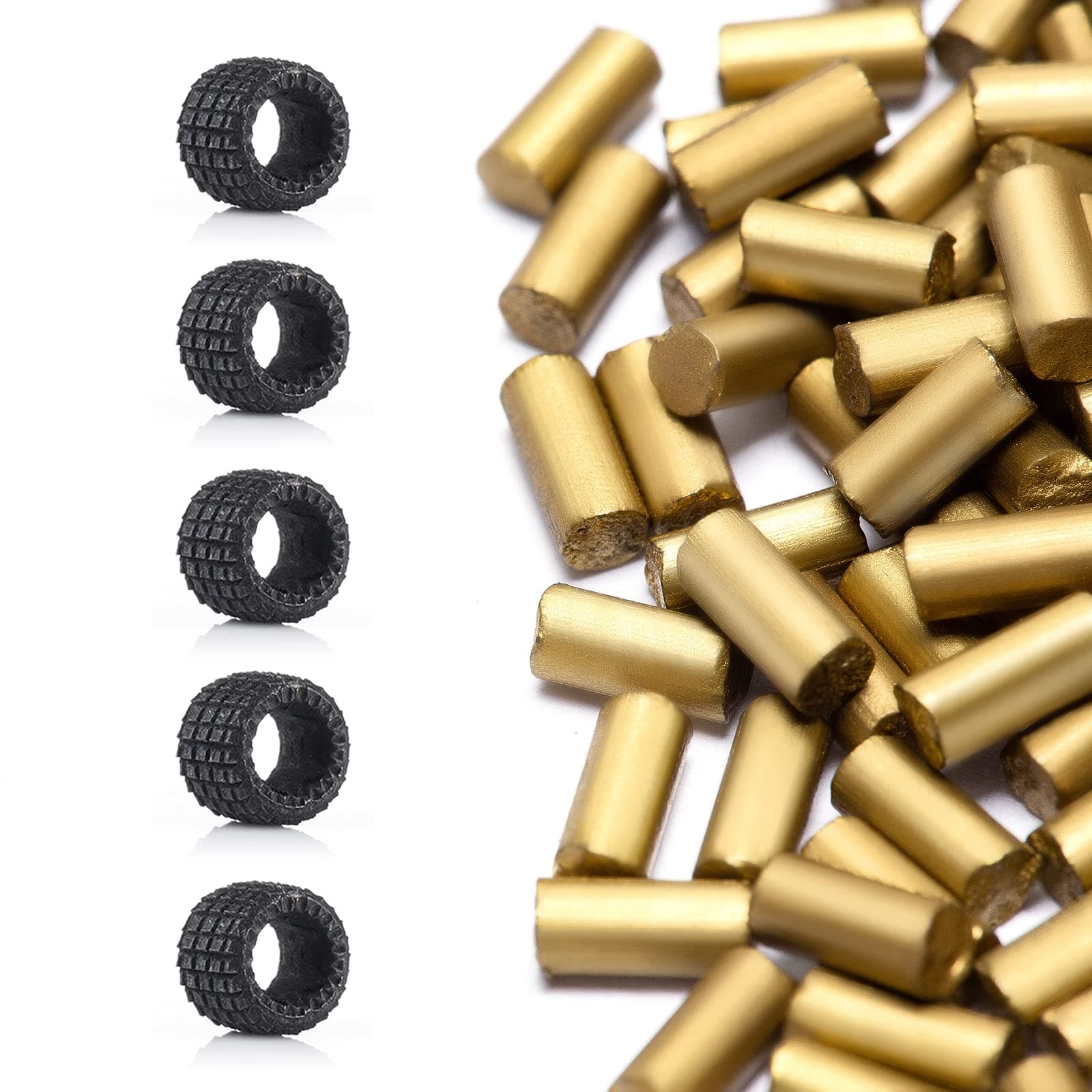 - 5 Flint Wheel and Several Spare Flints for S.T. Dupont L2 Lighters