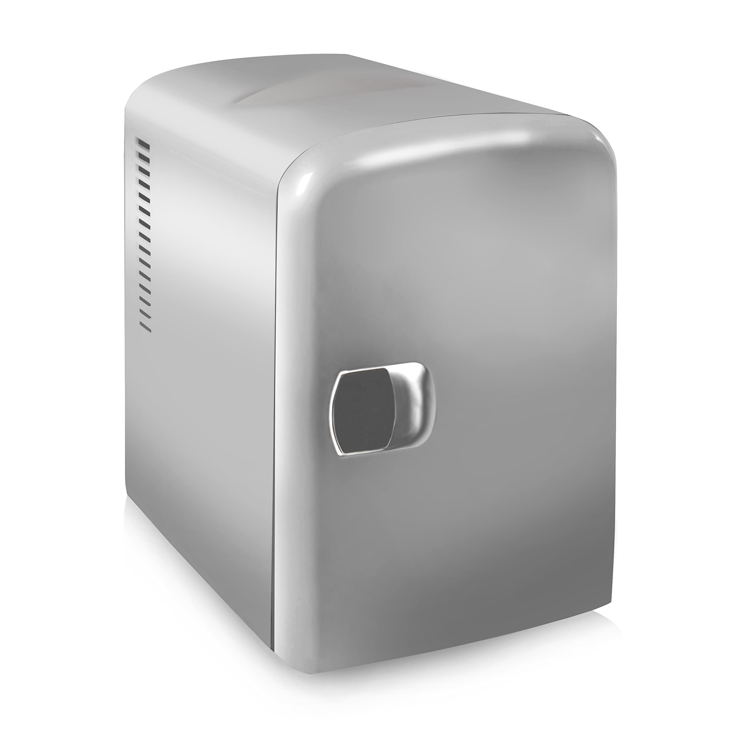 Signature S30007 4 Litre Mini Fridge (Silver)