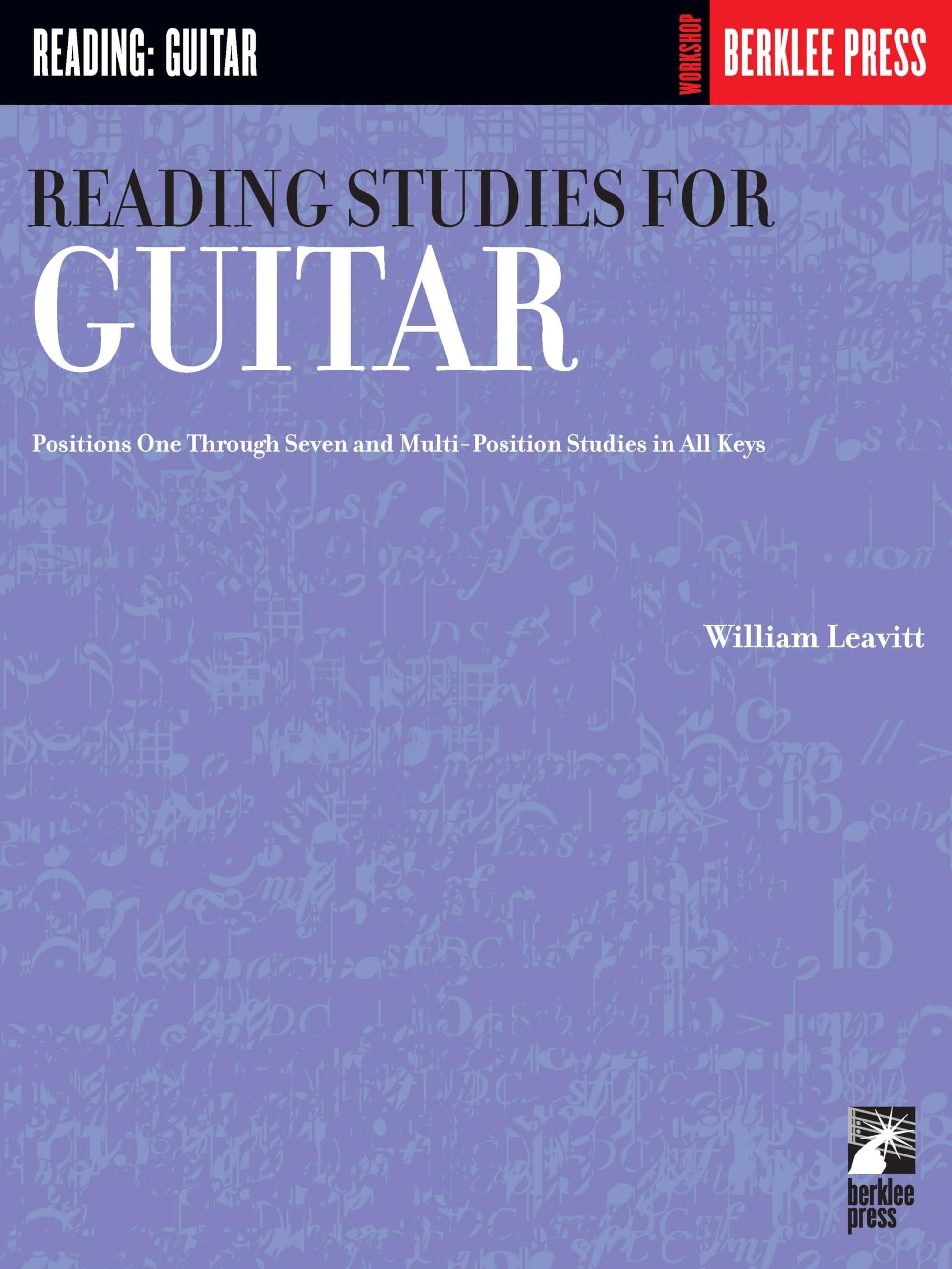 Reading Studies for Guitar: Positions One Through Seven and Multi-Position Studies in All Keys Paperback – June 1, 1979