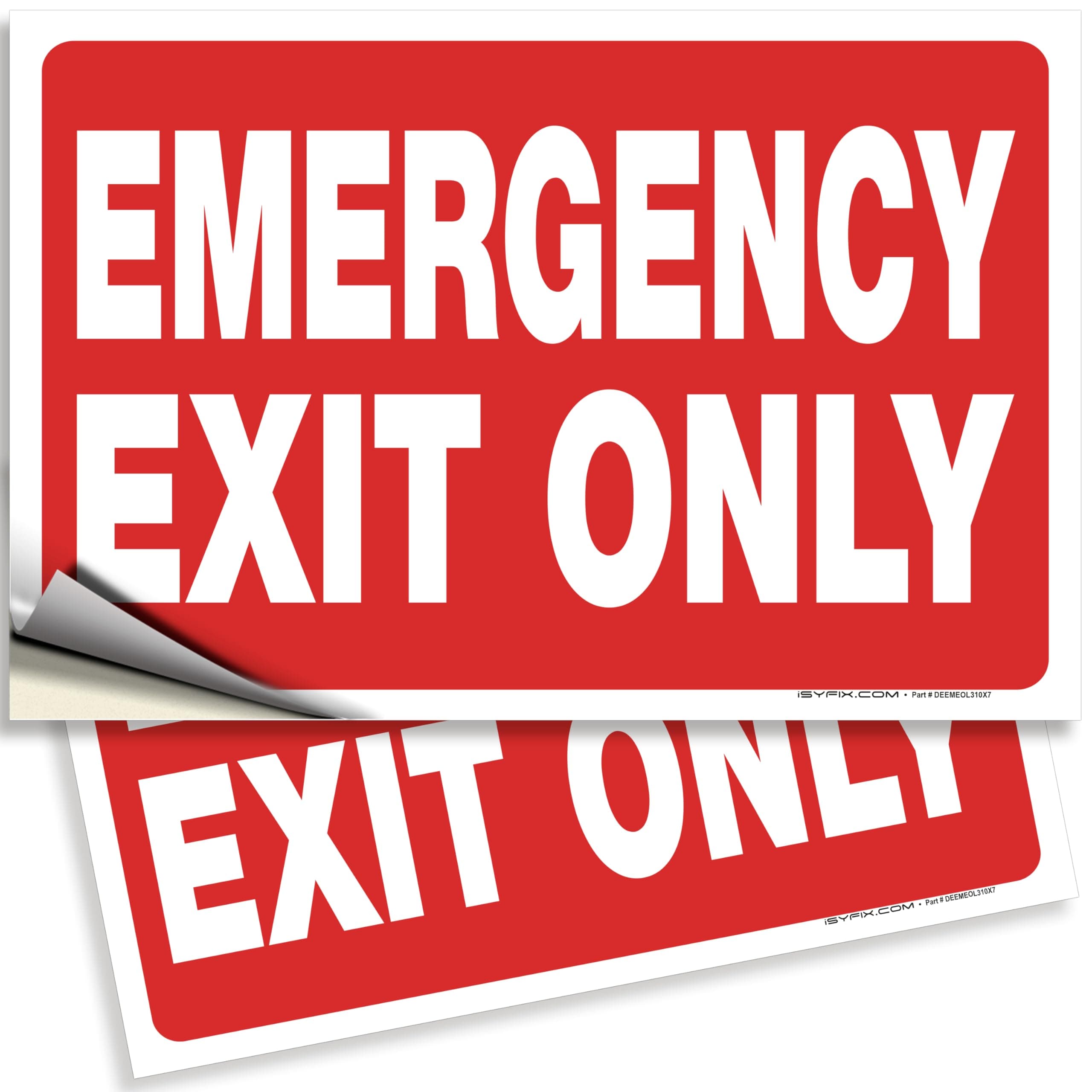 iSYFIX Emergency Exit Only 3 - Parent Large