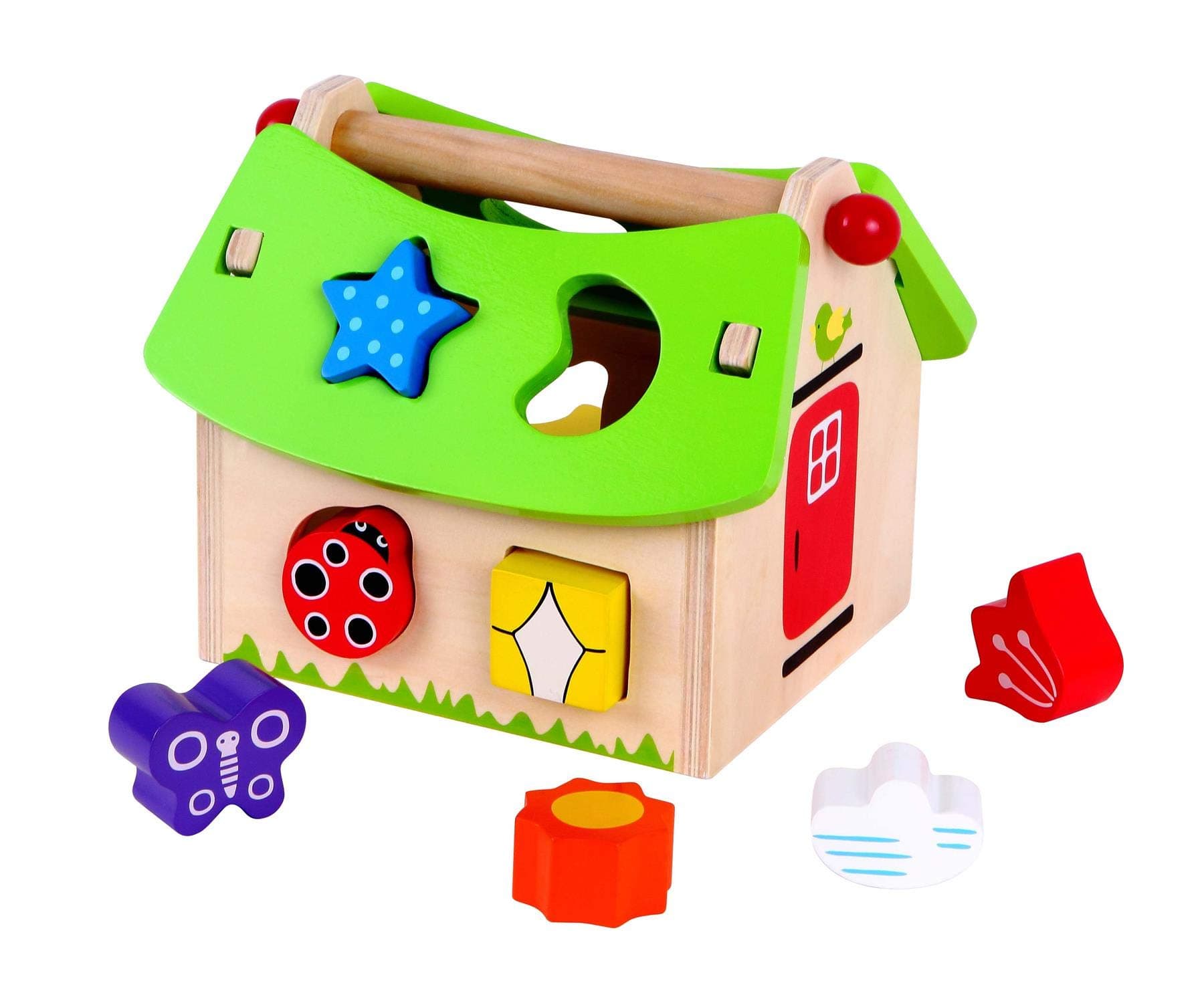 Lelin Wooden Posting Shape Sorter
