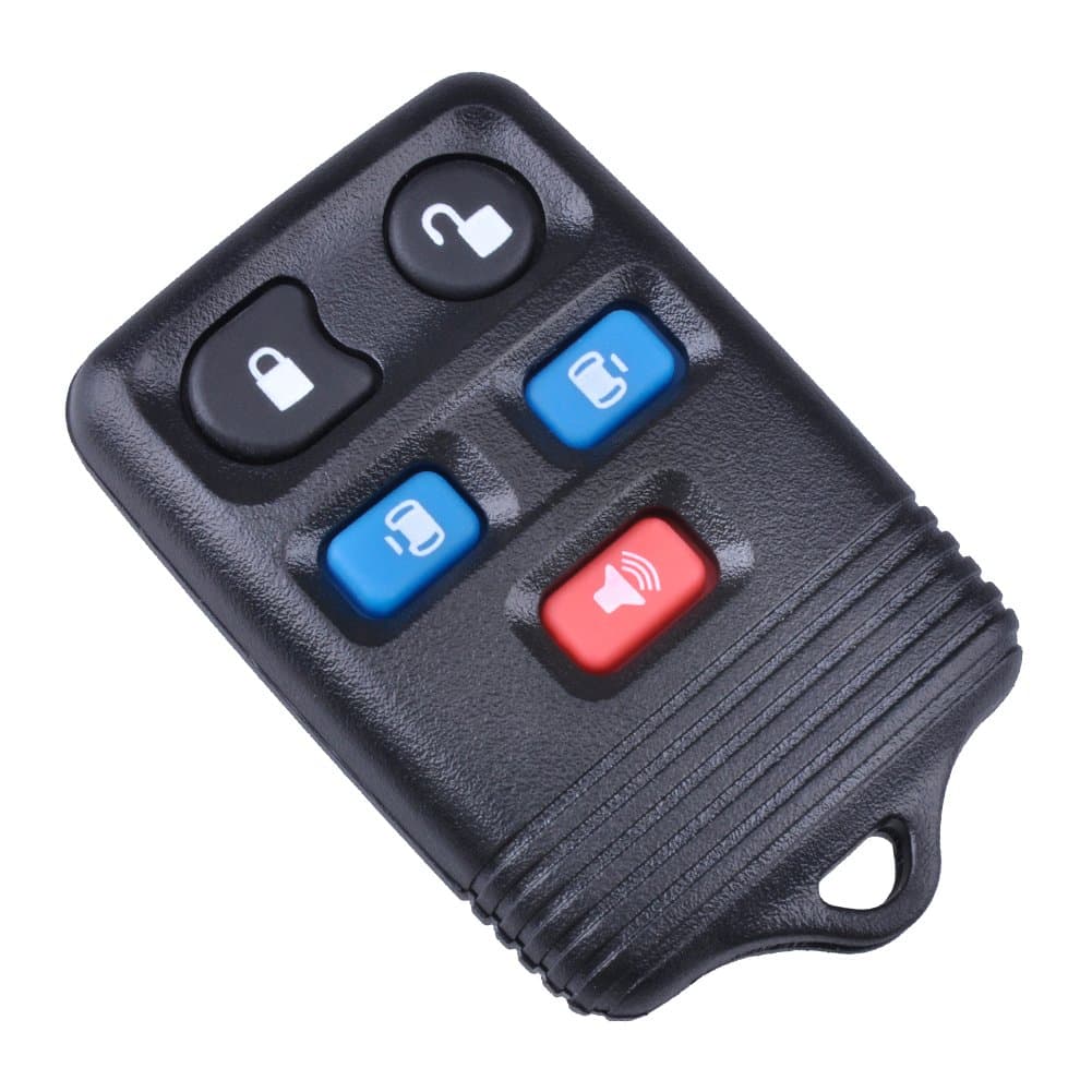 TOFNK Transmitter Remote Shell Keyless Entry Key Case & Pad replacement for 2003 2004 2005 2006 2007 2008 2009 2010 2011 Lincoln Navigator replacement ford