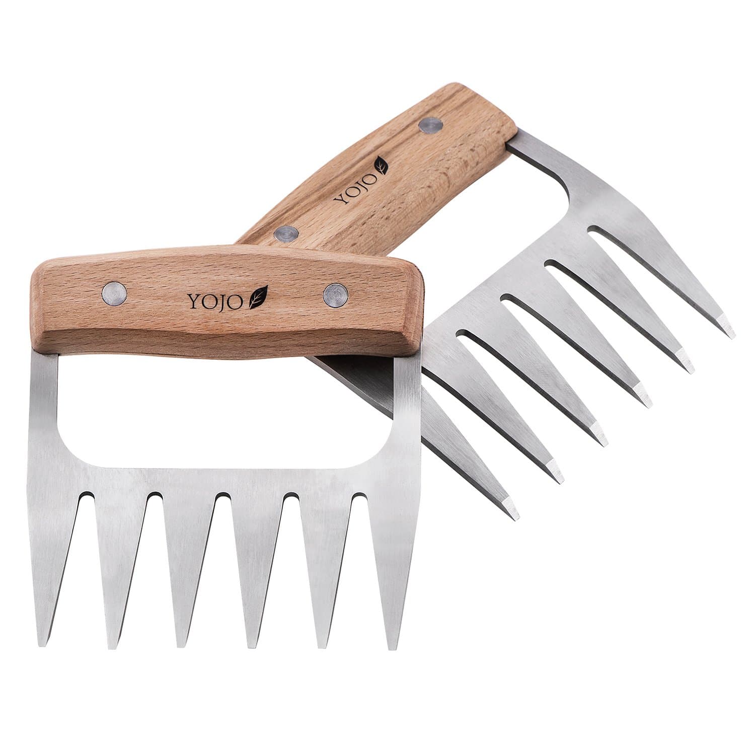 Pulled Pork Shredder Claws Bear Paws Stainless Steel BBQ Meat Handler Forks - Easily Handling, Shredding, Pulling, Lifting ,Serving from Smoker Grill or Slow Cooker