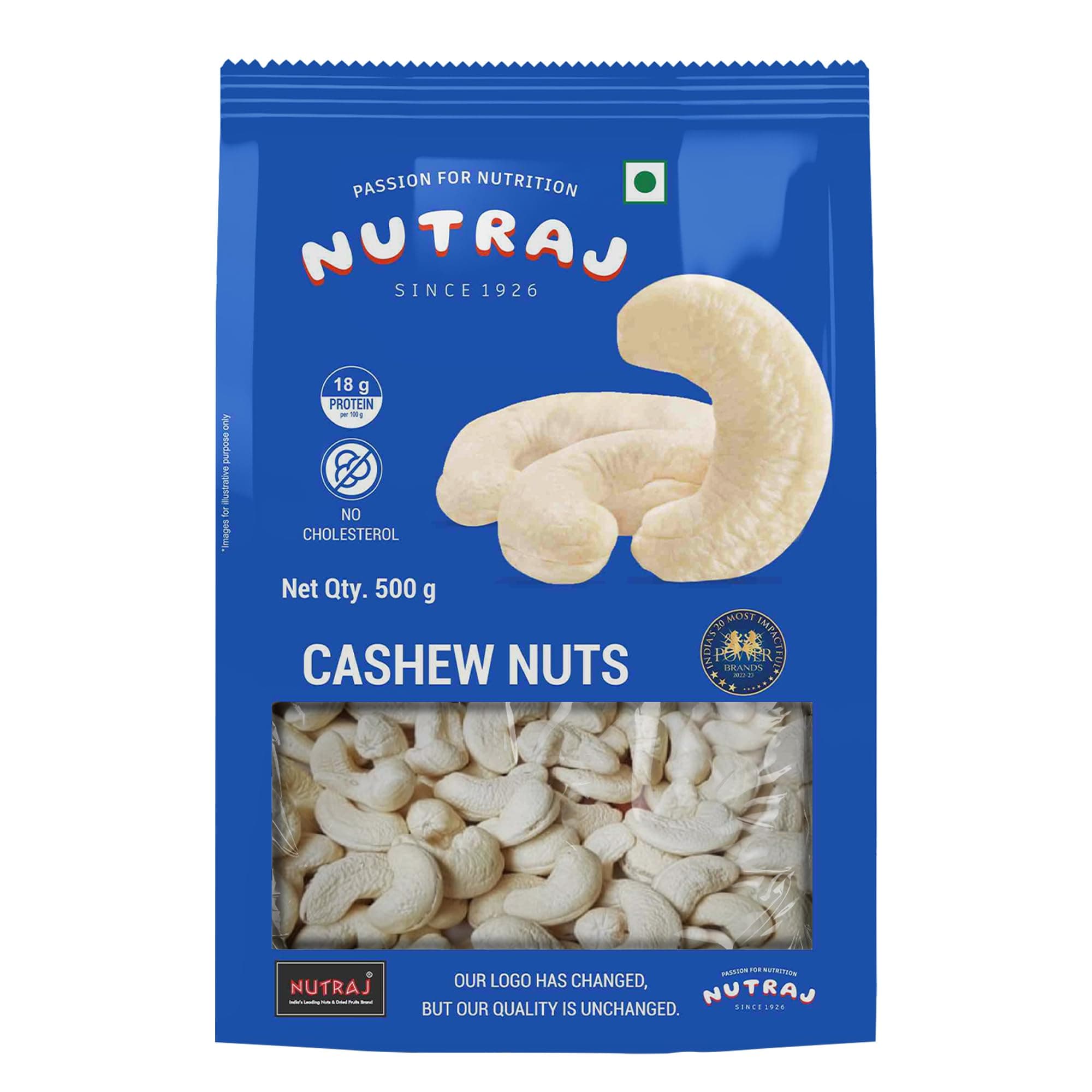 Nutraj Special Cashew Nuts W320 500g