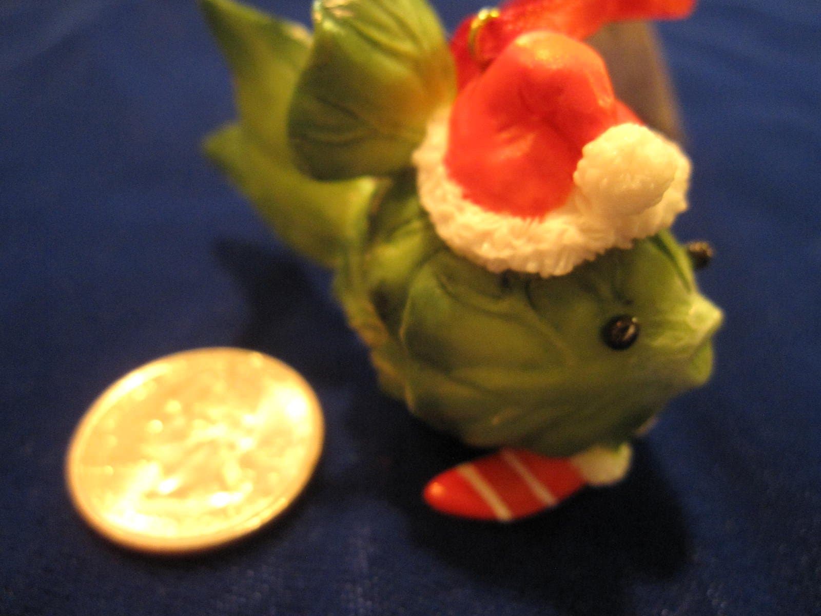 Home Grown Brussel Sprout Fish Ornament