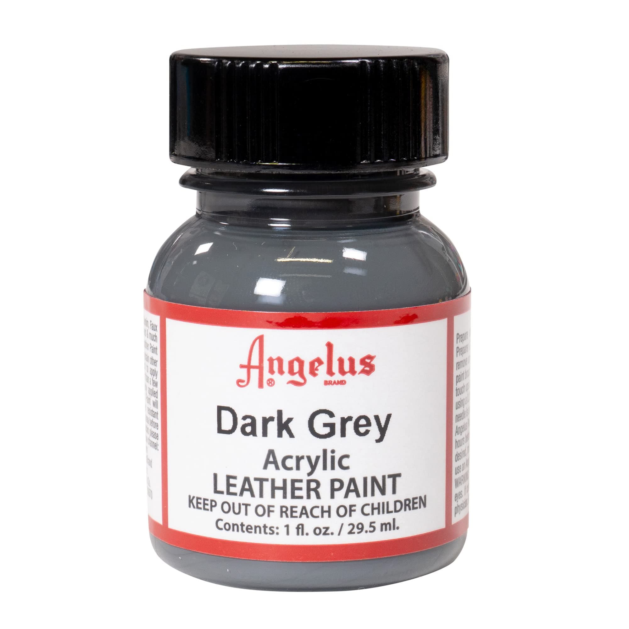 Leather Paint 1 Oz Dark Grey